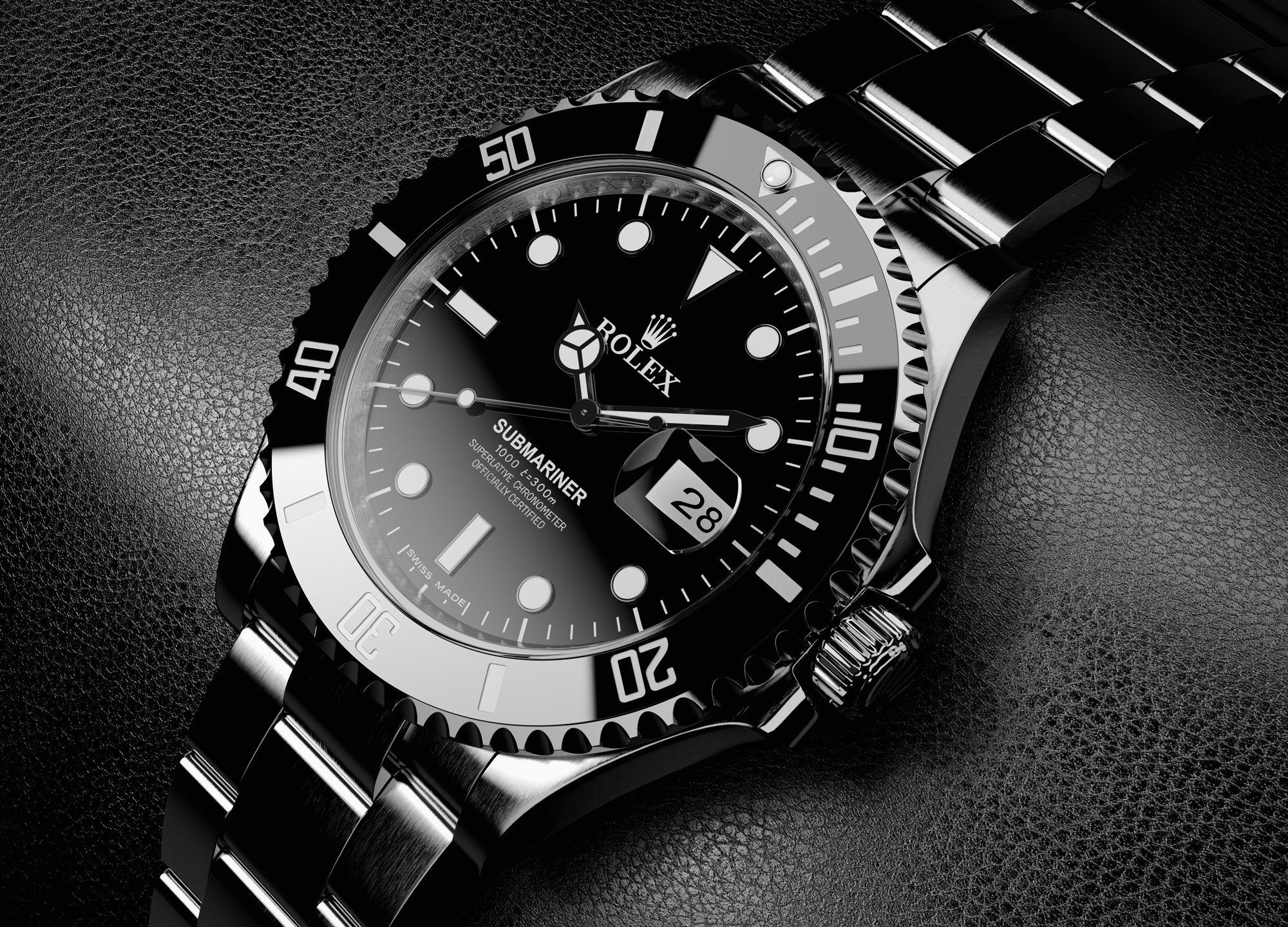 2000x1440 HD Rolex Watch Wallpaper