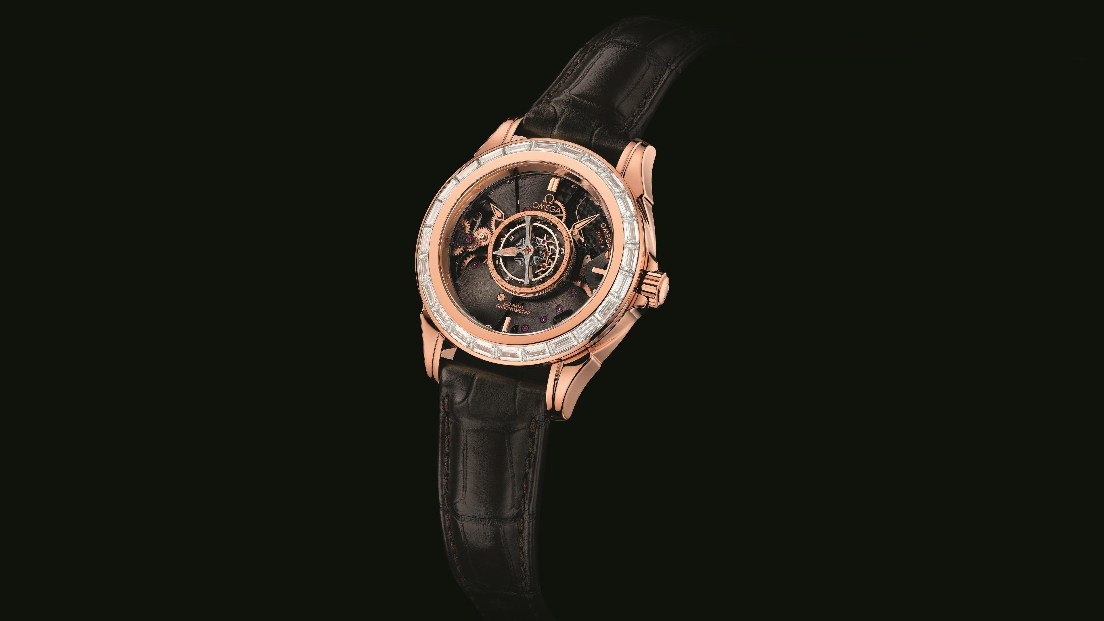 3840x2160 Omega Watch Co Axial HD Wallpaper