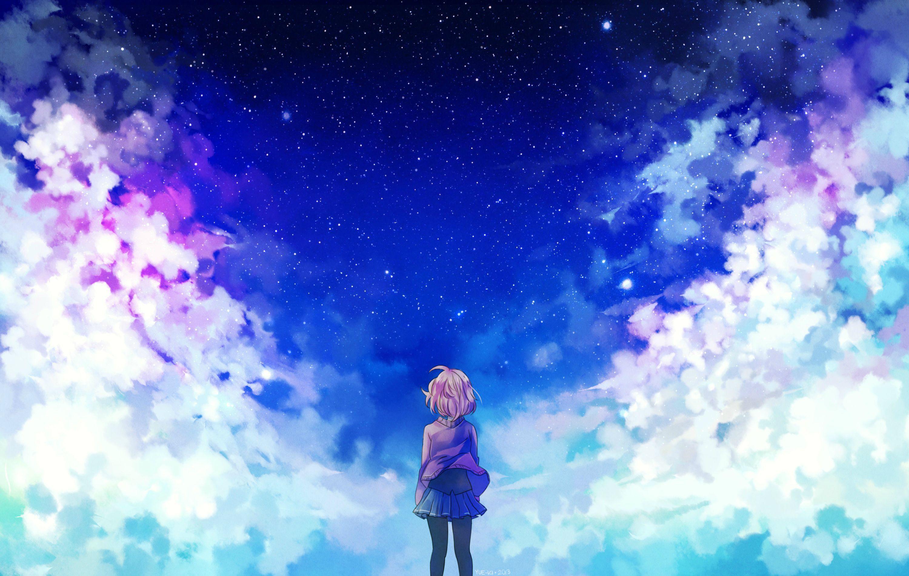 Free download, Anime Beyond the Boundary Desktop Fan art , Anime  transparent background PNG clipart