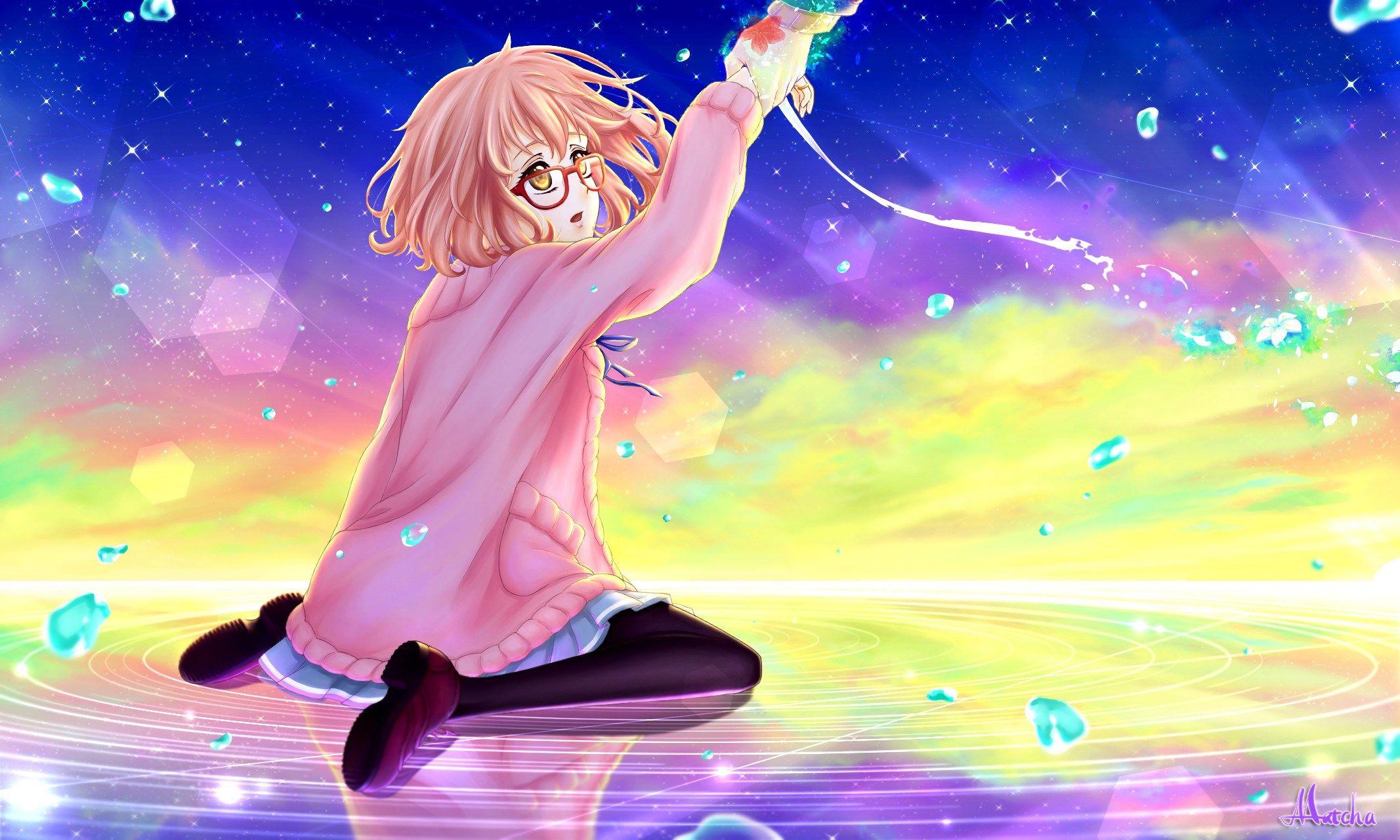2133x1280 desktop wallpaper for beyond the boundary. Anime