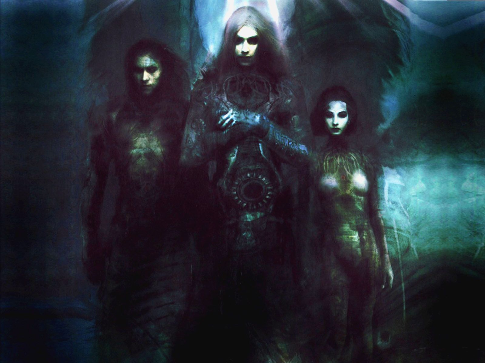 1600x1200 Dark People Wallpaper