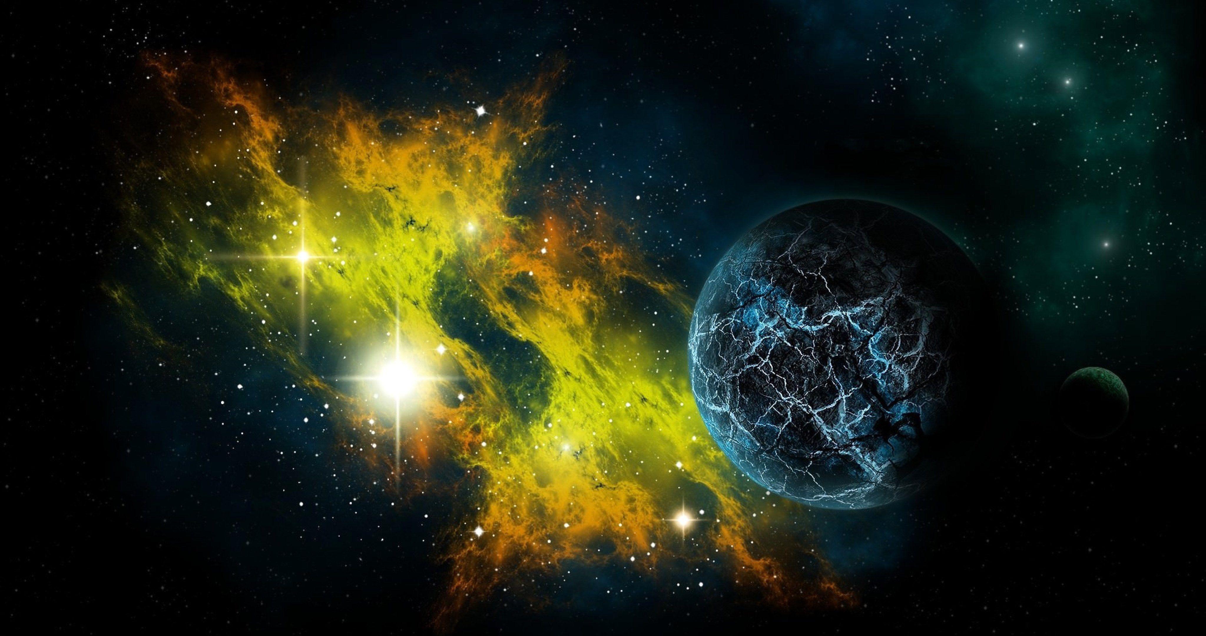 4096x2160 nebula planet stars universe 4k ultra HD wallpaper High quality walls