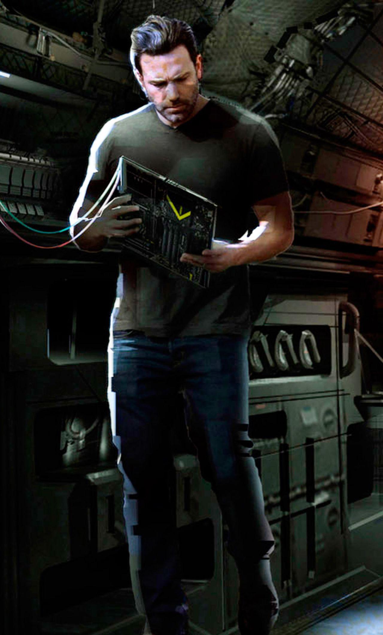 1280x2120 Bruce Wayne Making Flying Fox Artwork iPhone HD