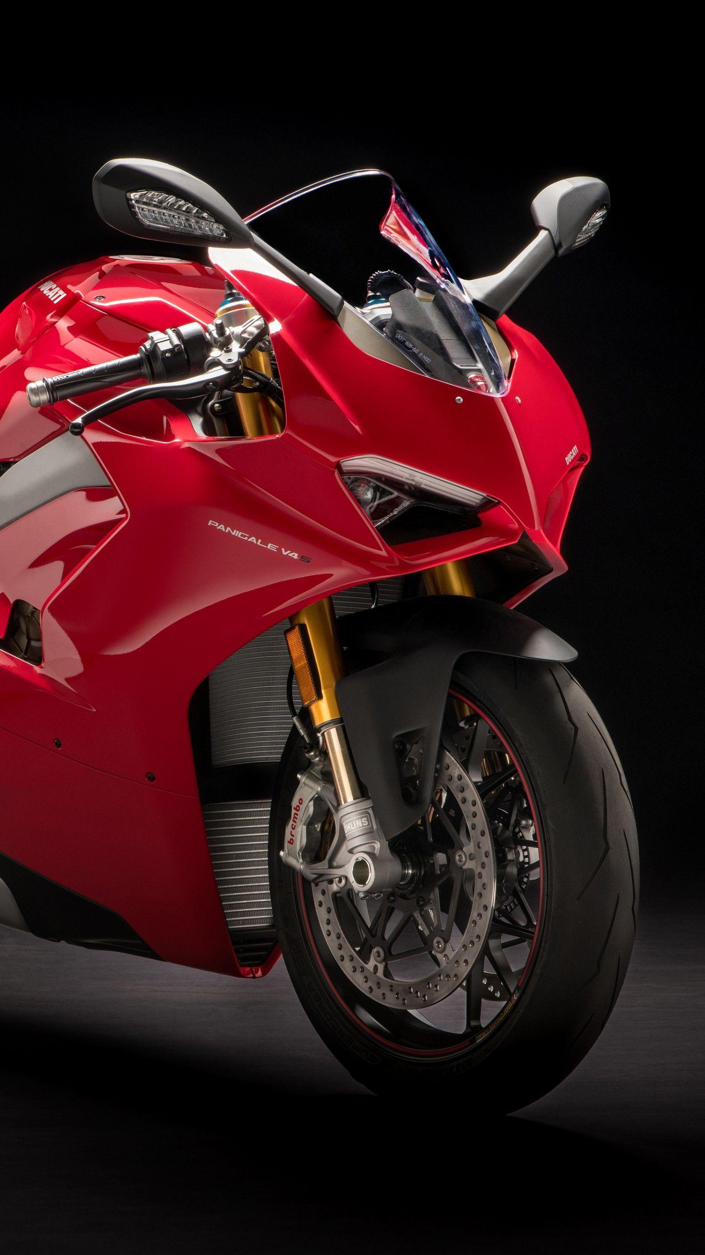 1440x2560 Wallpaper Ducati Panigale V4 S, 4K, Automotive / Bikes