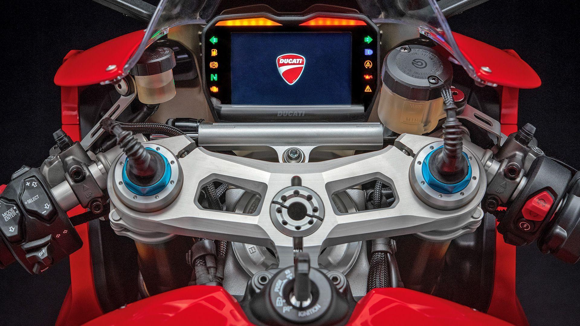 1920x1080 Ducati Panigale V4 Panigale V4 Handlebar, Download