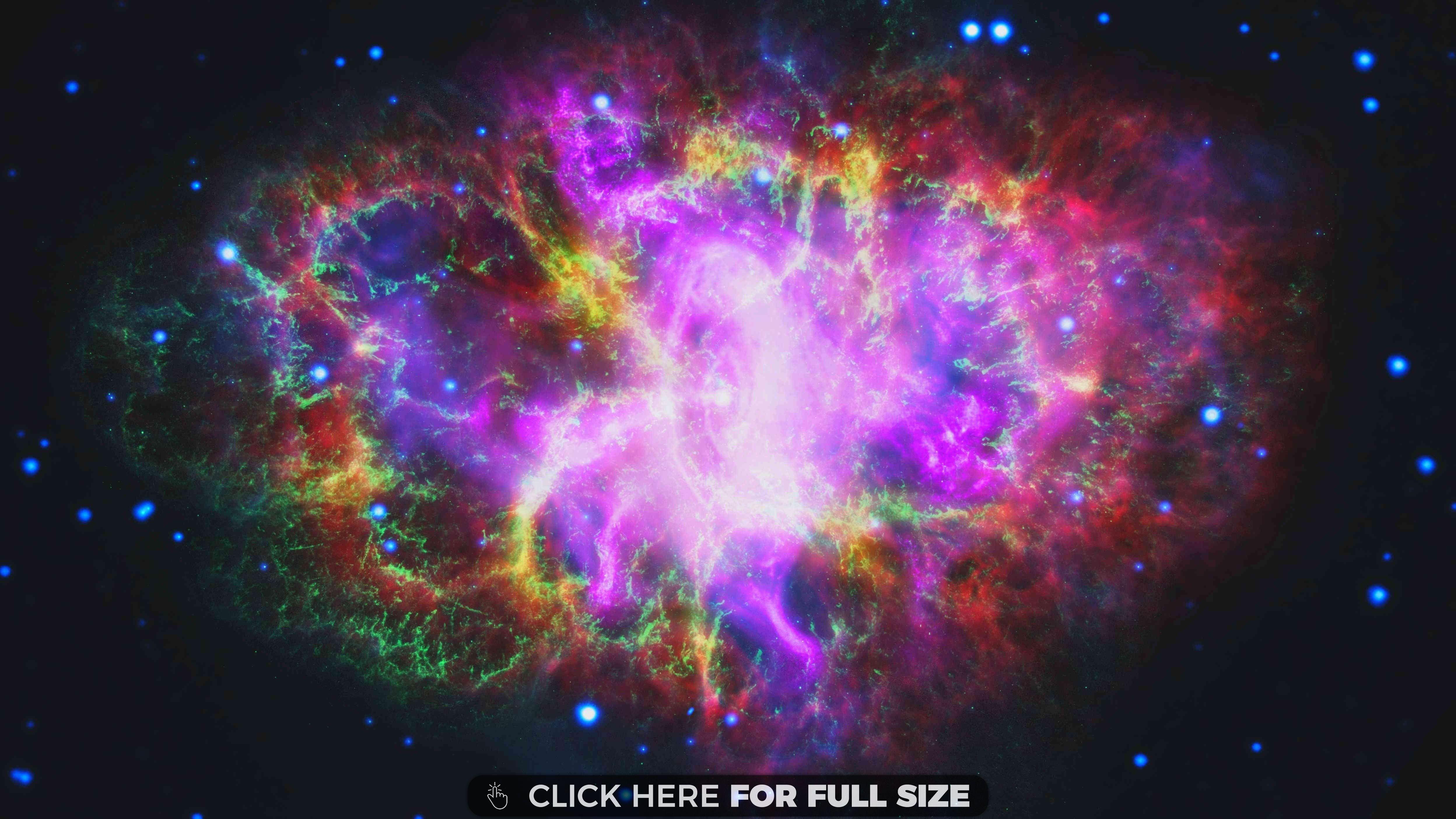 4993x2809 Multiwavelength Crab Nebula 4K wallpaper