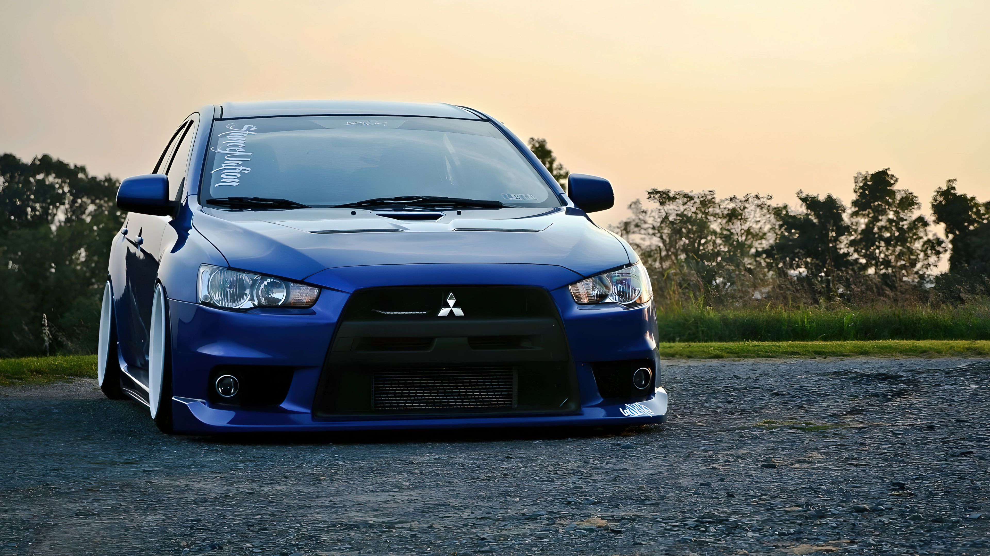 3840x2160 Mitsubishi Lancer Evo JDM 4K Wallpaper Car Wallpaper