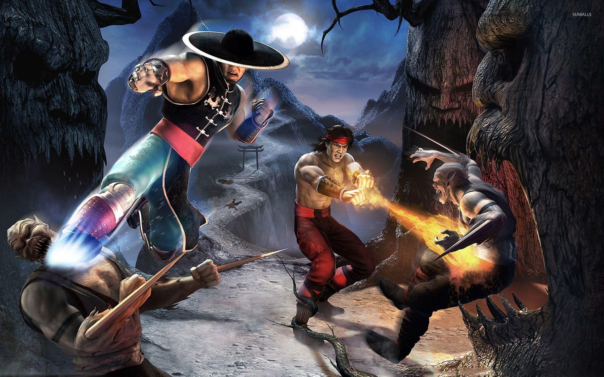 1920x1200 Wallpaper Mortal Kombat Shaolin Monks HD