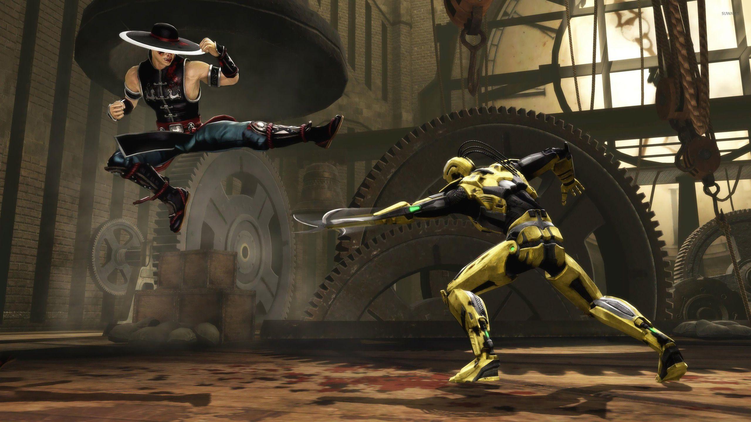 2560x1440 Kung Lao and Sektor Kombat .