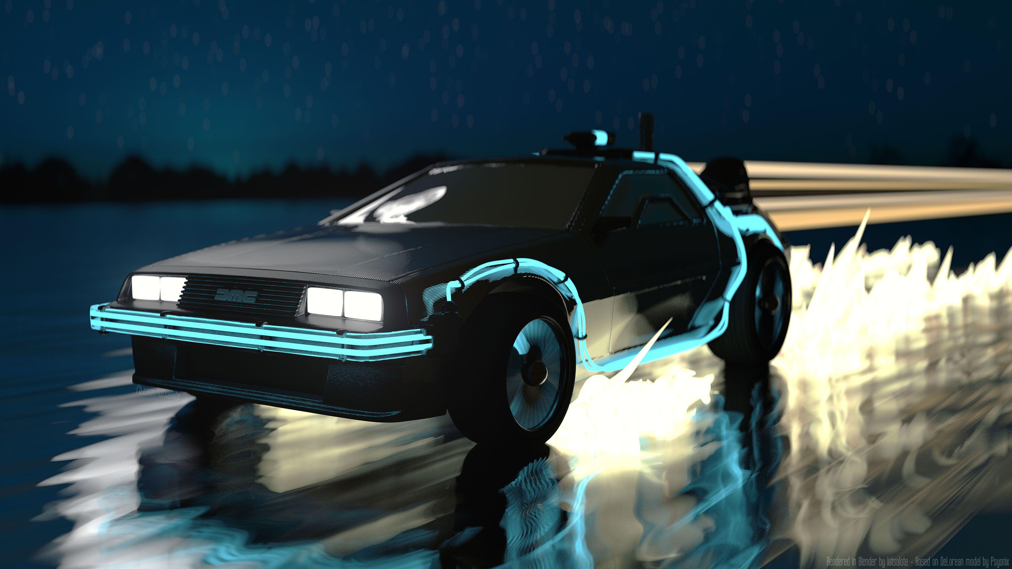 DeLorean Wallpapers - Top Free DeLorean Backgrounds - WallpaperAccess