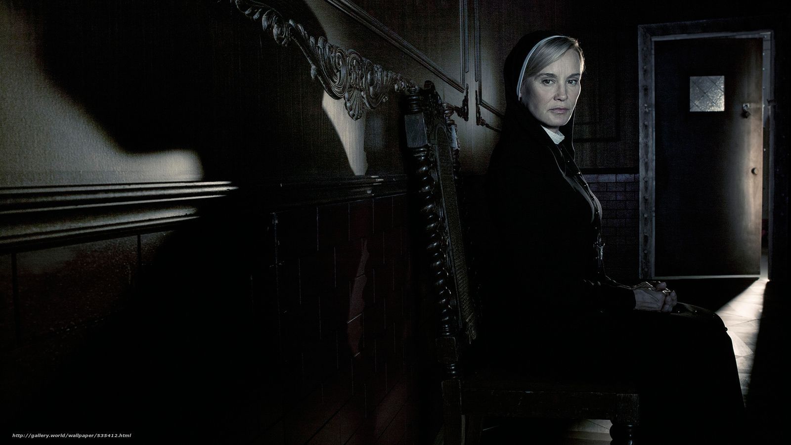 1600x900 TV series, door, chair, mental hospital