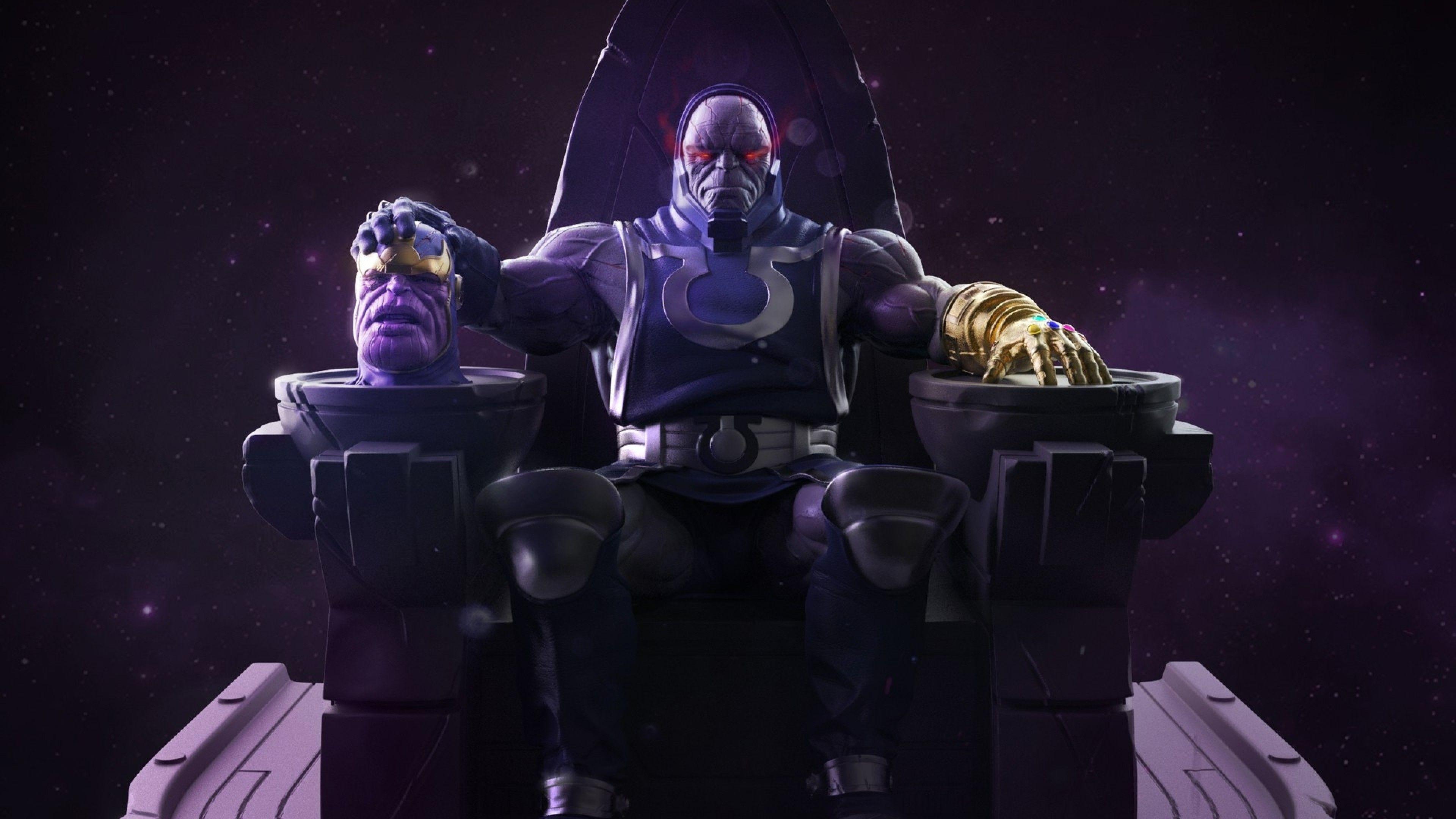 3840x2160 Darkseid Wallpaper