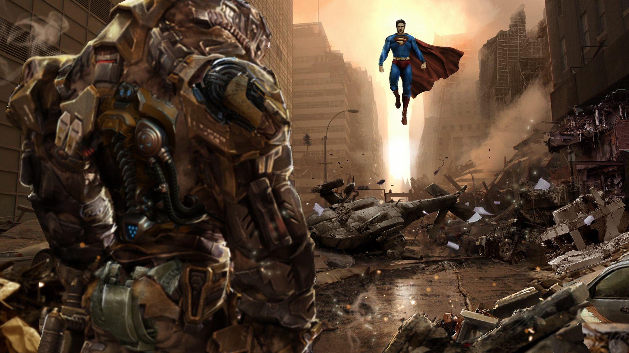 2048x1152 Superman Vs Darkseid 4k 2048x1152 Resolution HD 4k