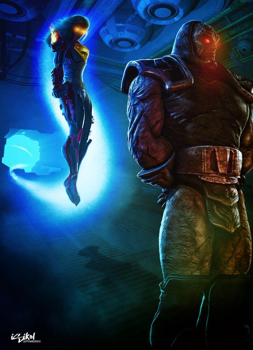 1024x1415 Darkseid Wallpaper Image