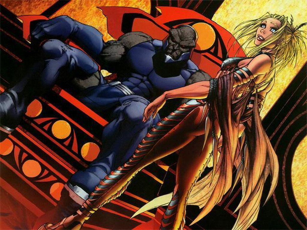 1024x768 Darkseid Comics Wallpaper