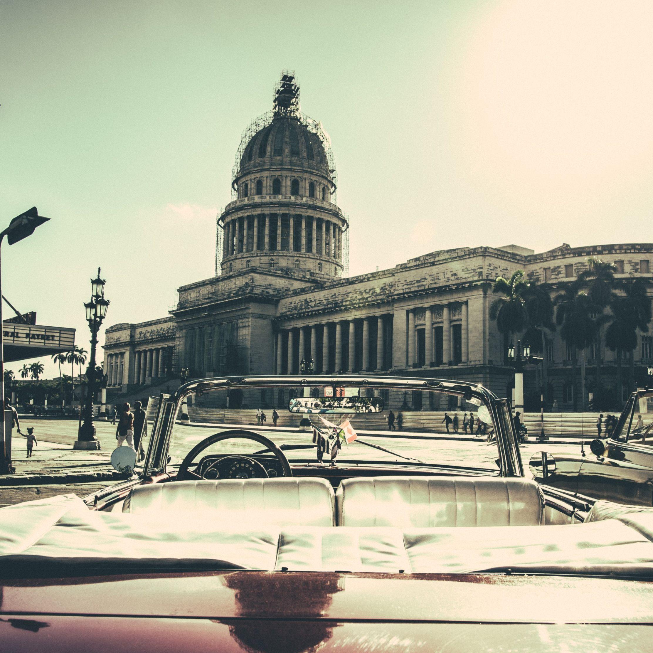 2224x2224 Download wallpaper: Havana City, Cuba 2224x2224