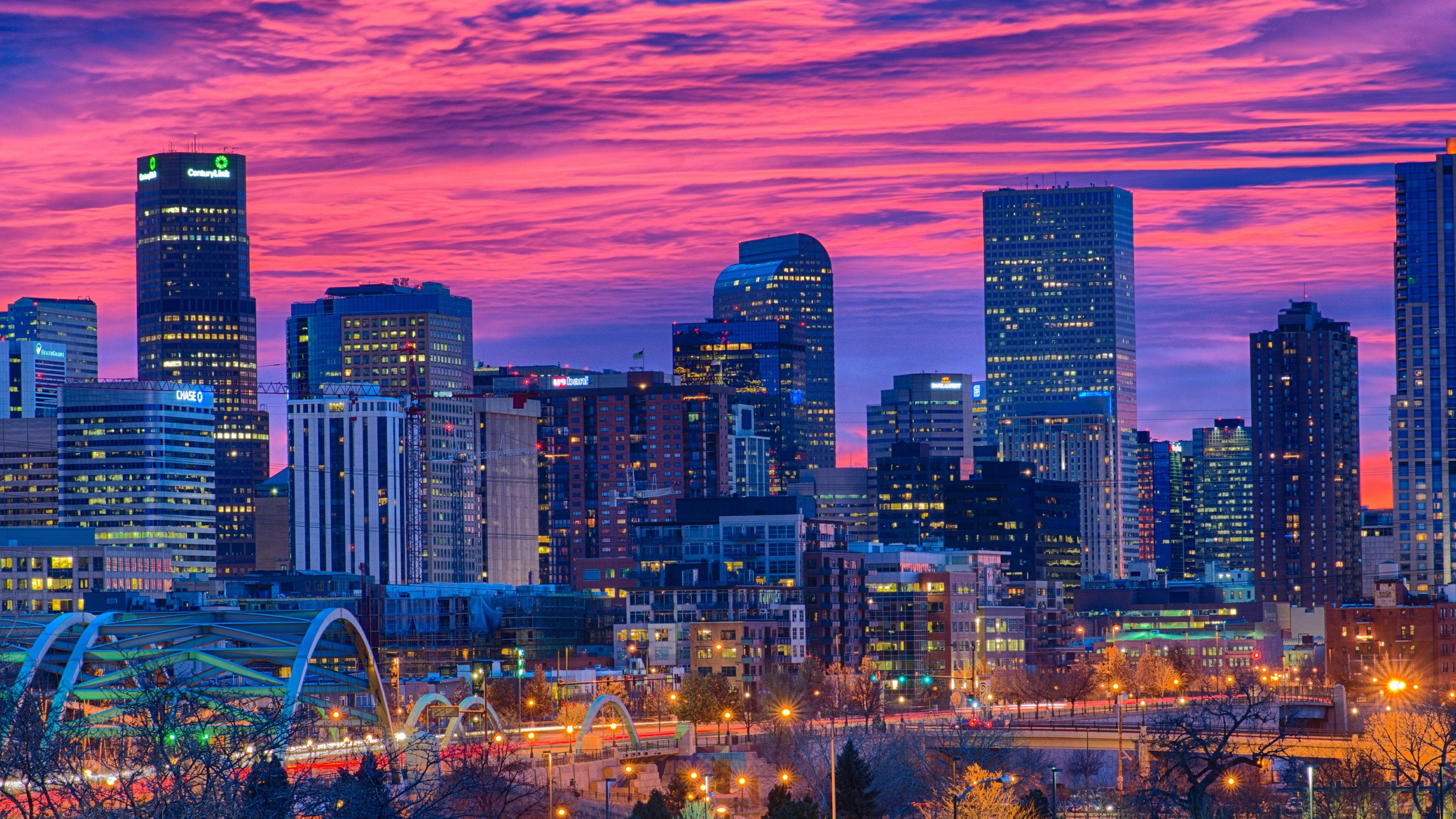 Denver Skyline Wallpapers - Top Free Denver Skyline Backgrounds