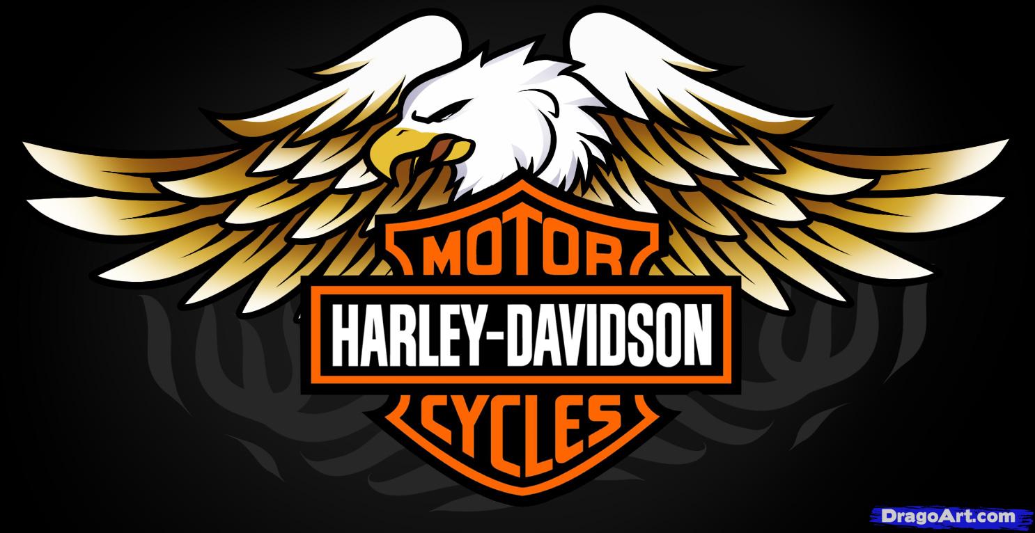 1486x766 Harley Davidson Logo Wallpaper