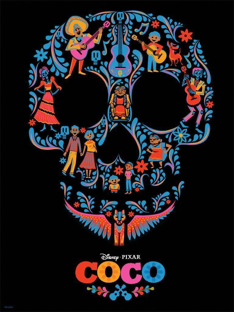 Coco Skull Wallpapers - Top Free Coco Skull Backgrounds - WallpaperAccess