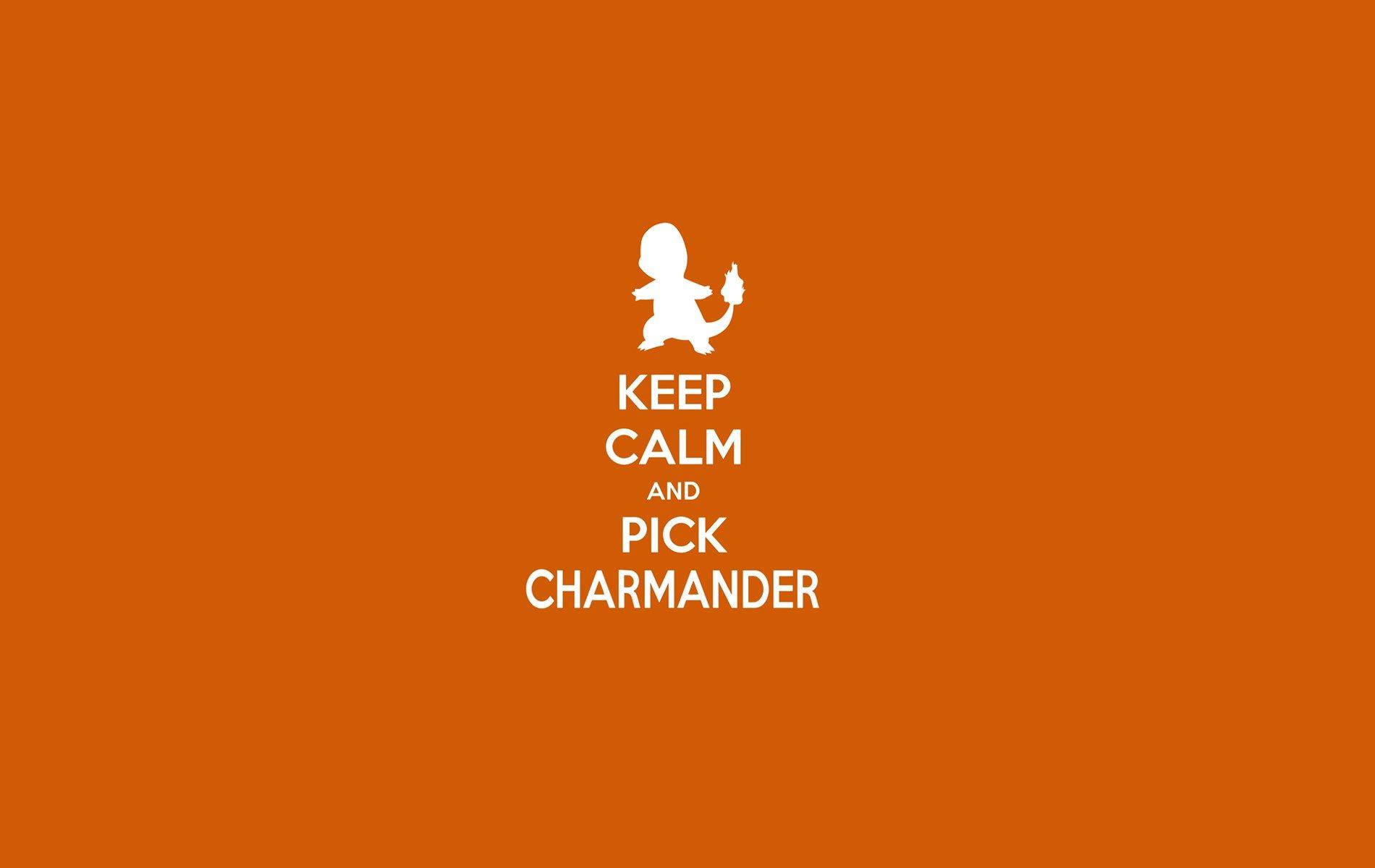 1900x1200 Keep Calm Orange Pokemon Charmander