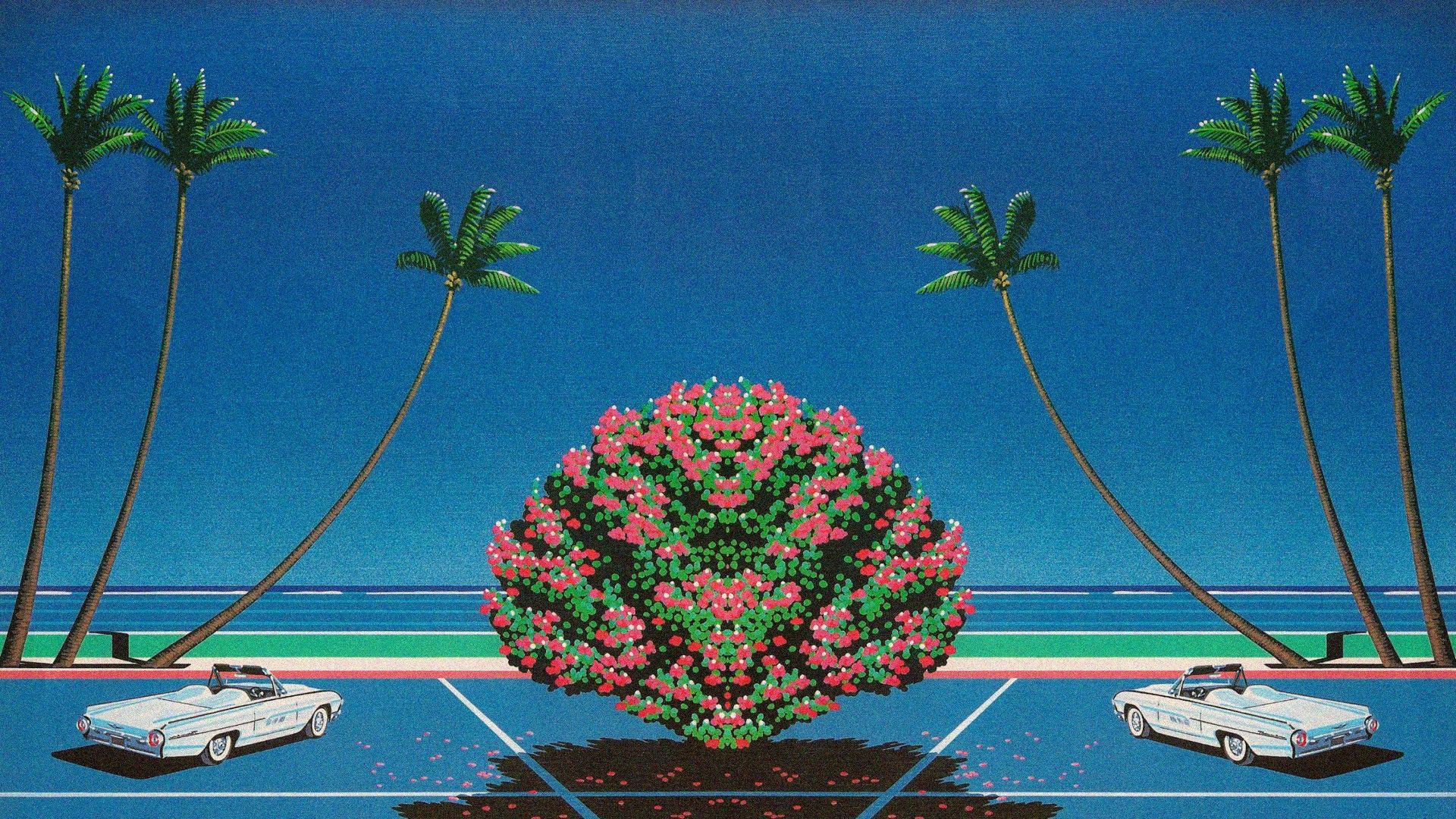 1920x1080 Vaporwave wallpaperDownload free stunning full HD