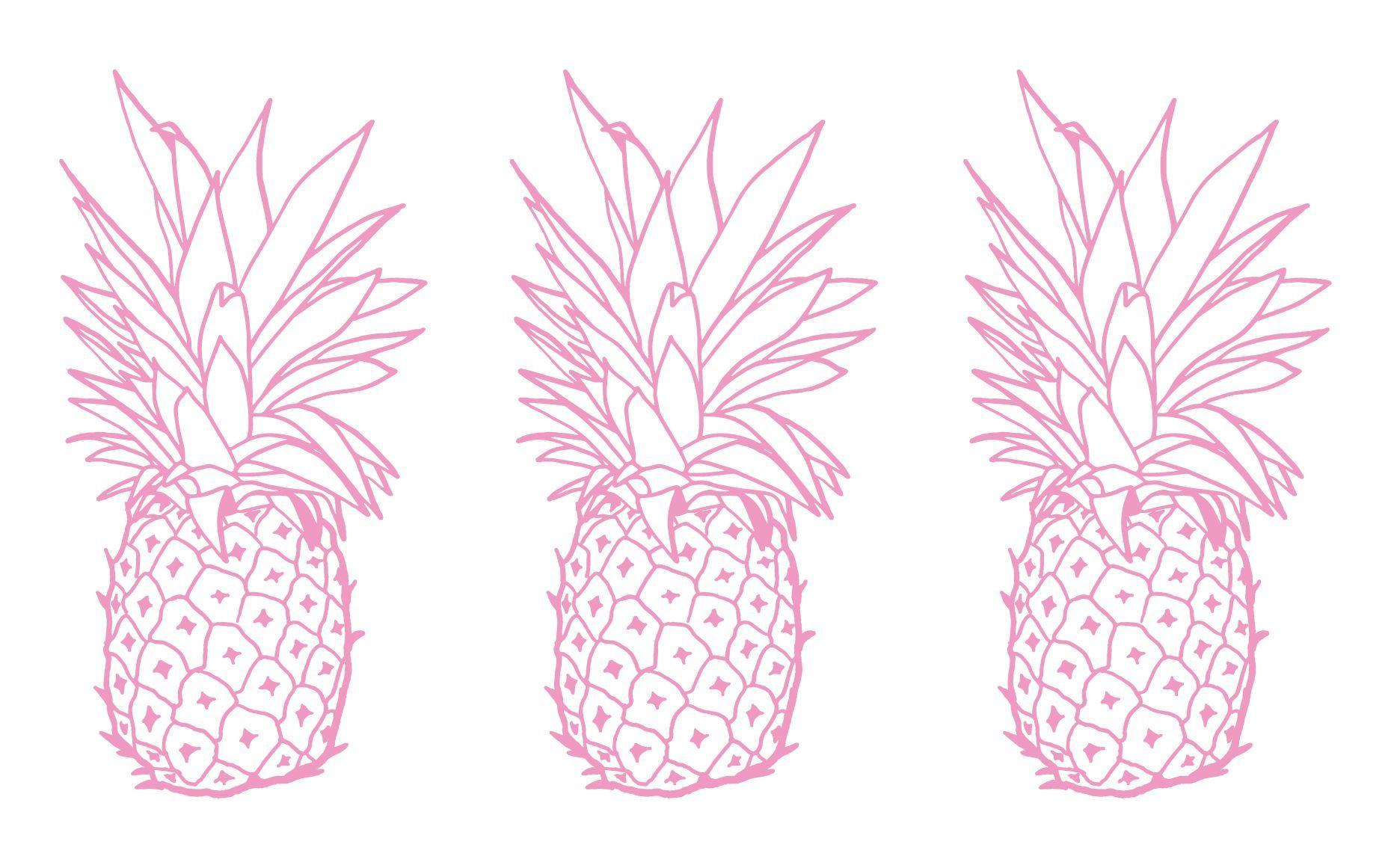1856x1161 Colorful Pineapple Computer Wallpaper at