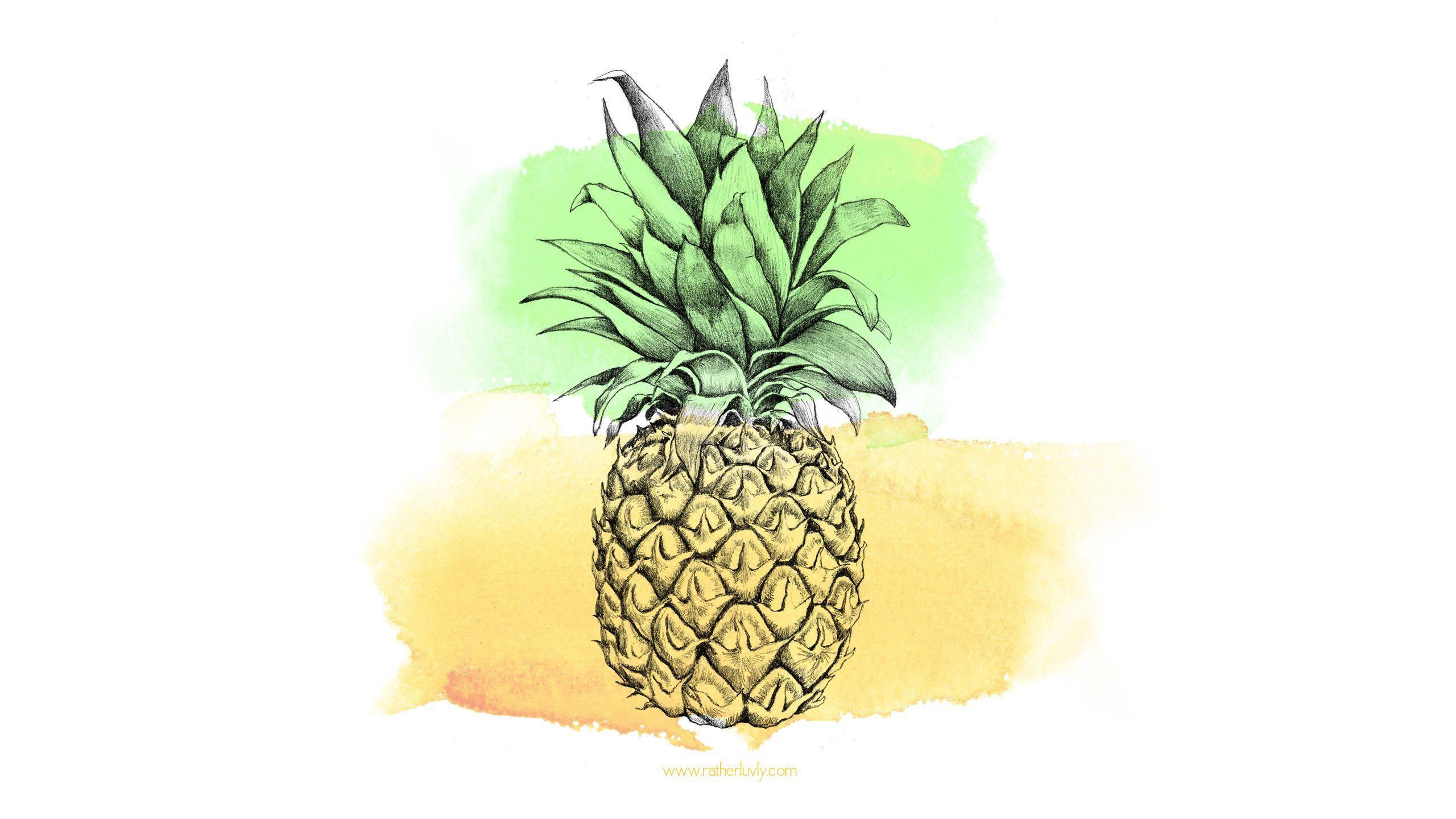 2560x1440 Free Download Bonus #Pineapple Desktop Wallpaper. Rather