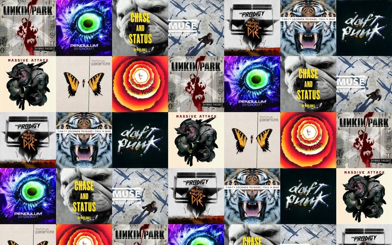 1280x800 Music Collage wallpaper 1280x800 desktop background