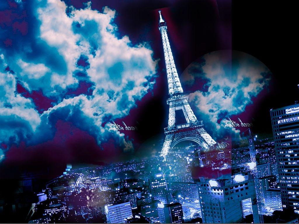 1024x768 Paris Wallpaper
