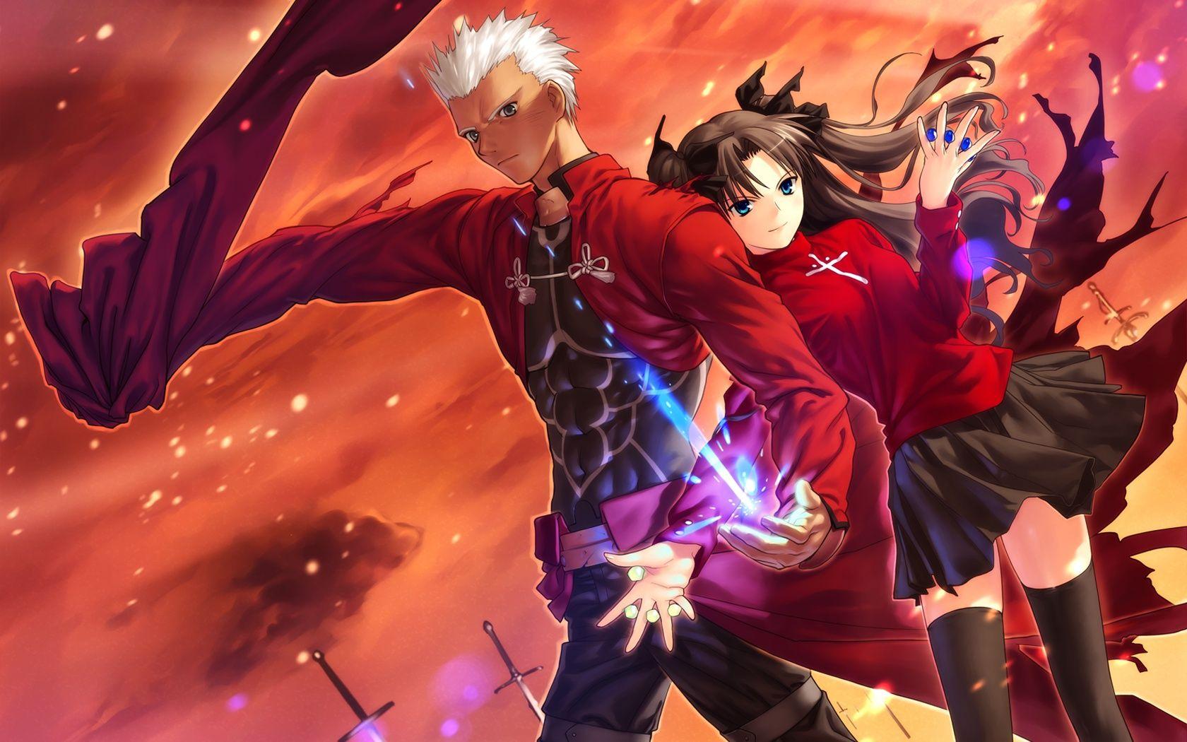 1680x1050 Download Wallpaper Fate Stay Night HD Untuk Desktop/PC