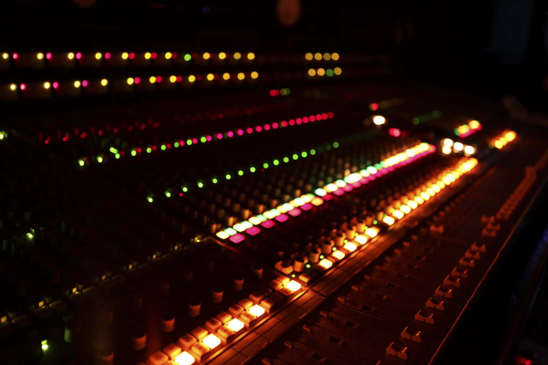 1920x1280 Download A Recording Console With Many