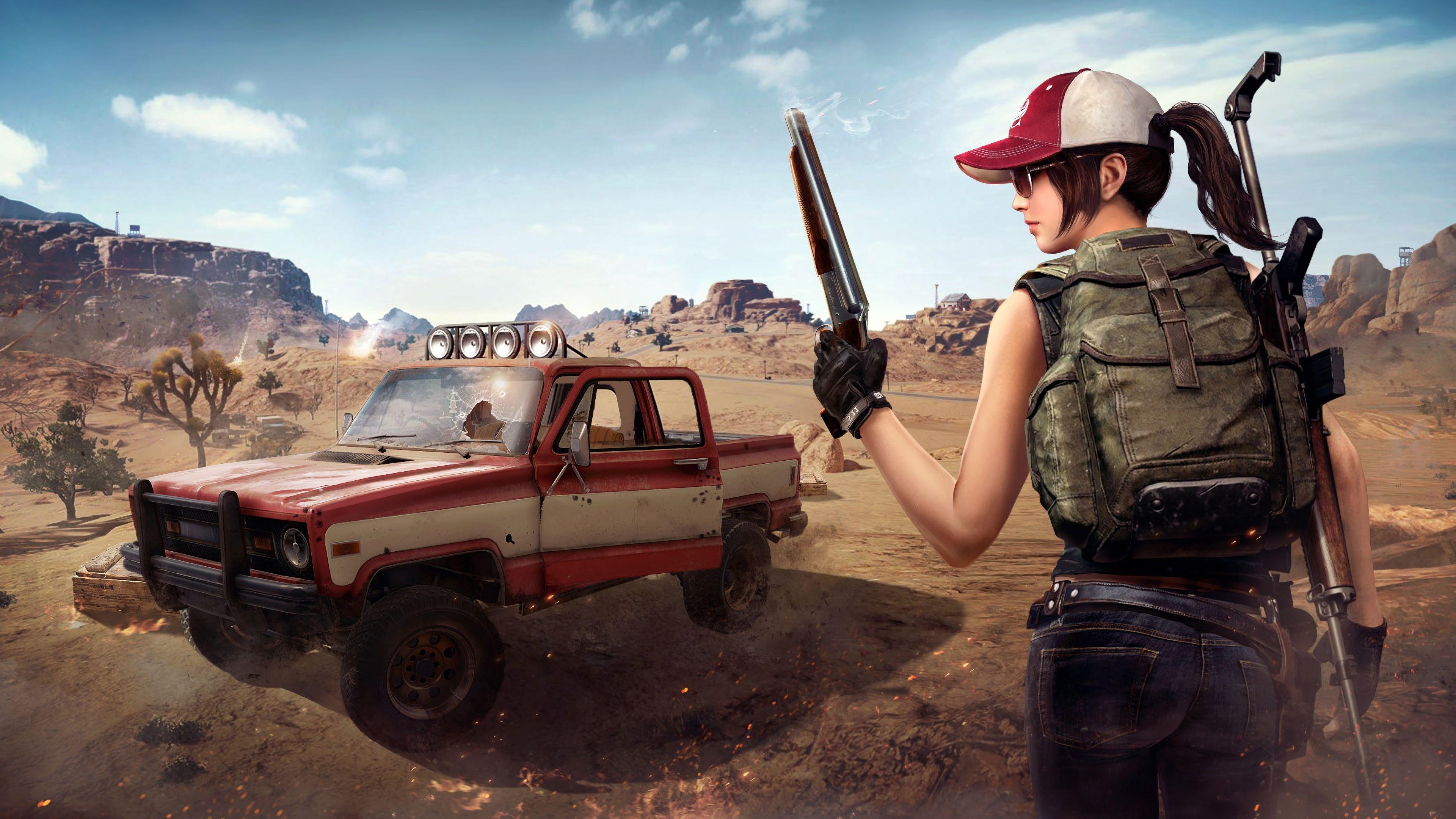 3840x2160 Pubg Girl 4k Girl Wallpaper HD 4k, HD Wallpaper