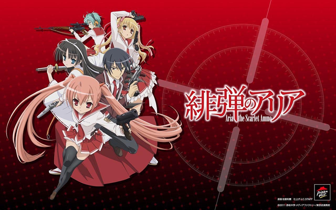 1280x800 Desktop Wallpaper Hidan no Aria Anime