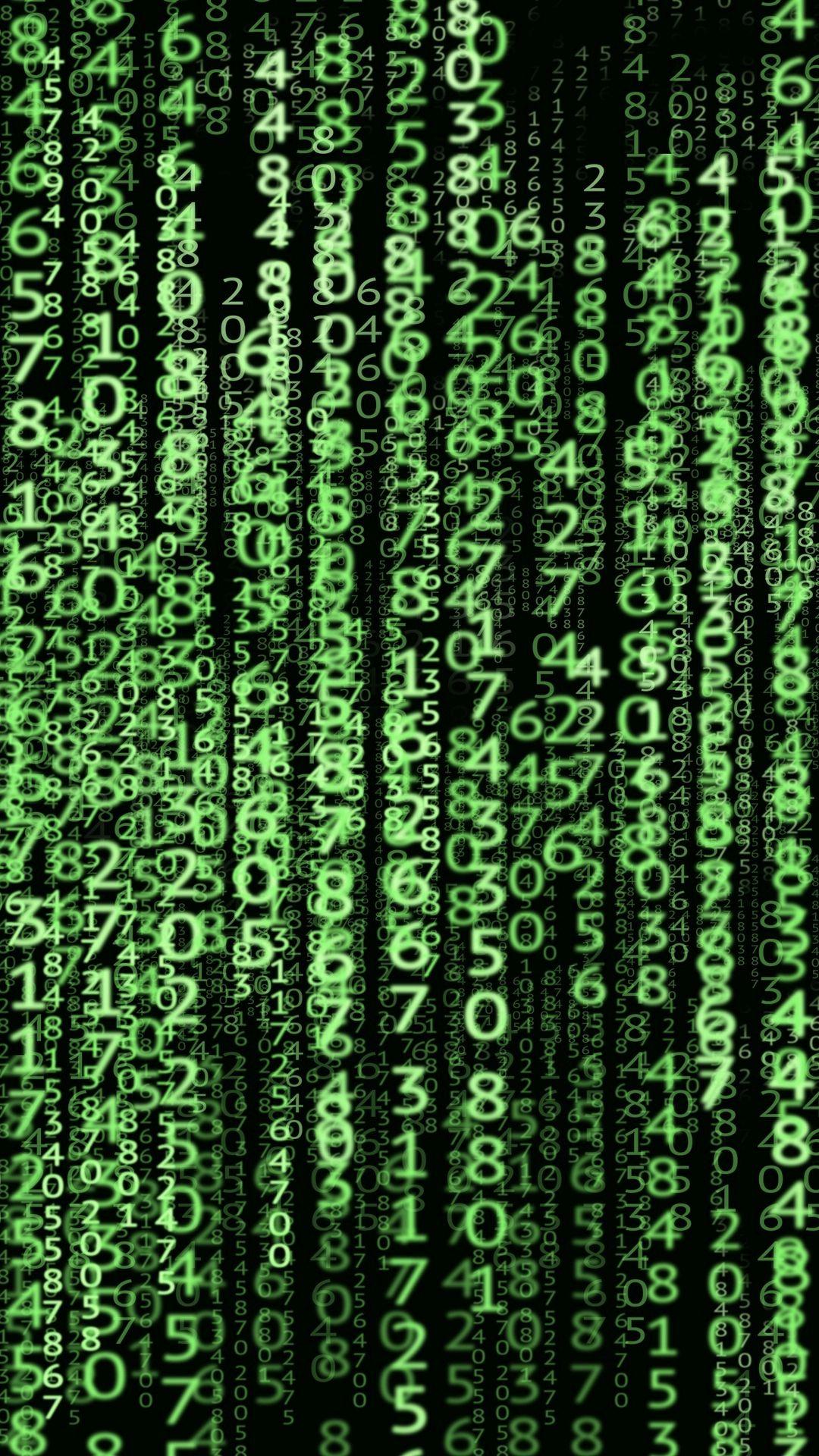 1080x1920 Download wallpaper 1080x1920 code, numerals, matrix, system