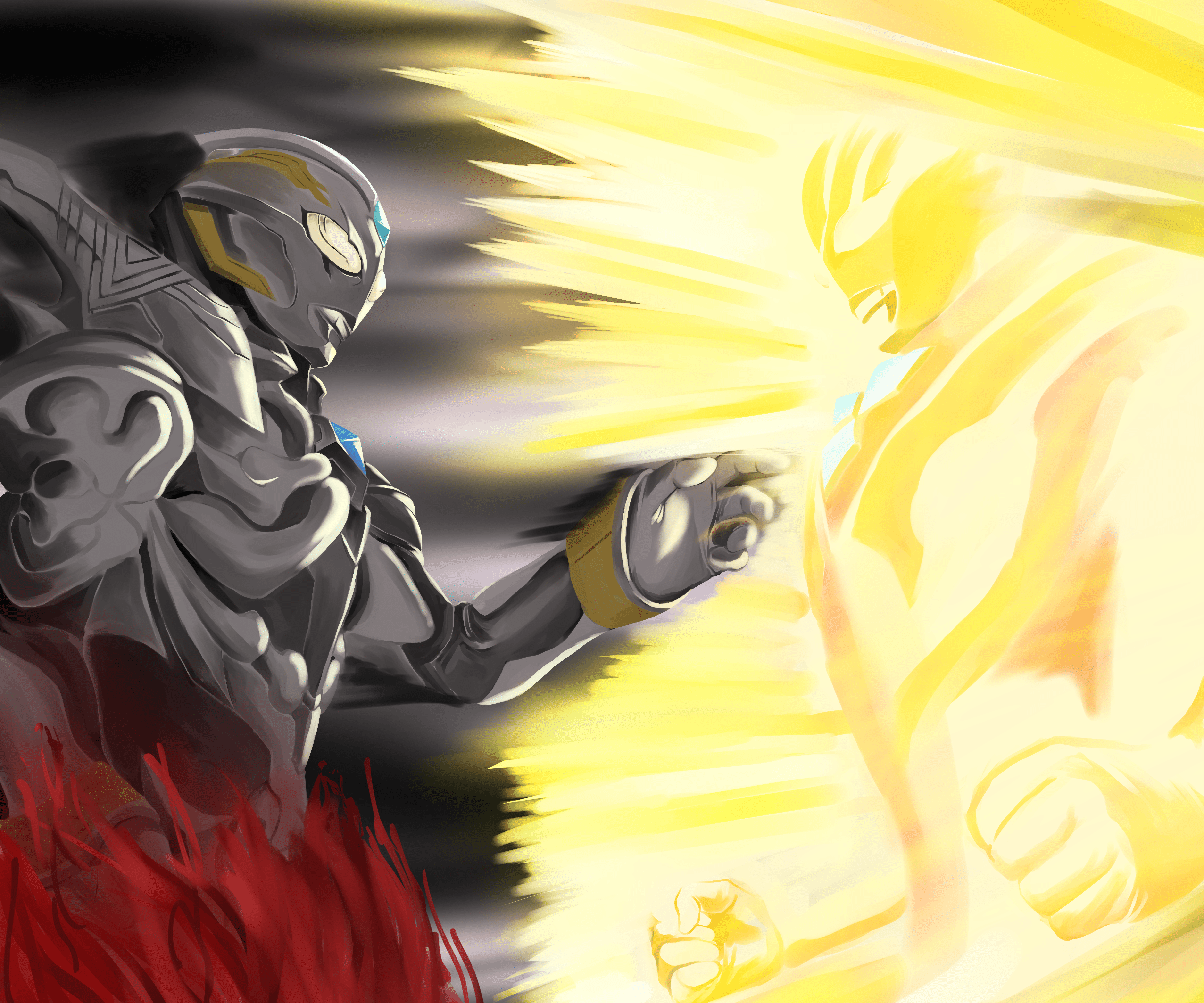 4961x4134 Anime Ultraman 4k Ultra HD Wallpaper