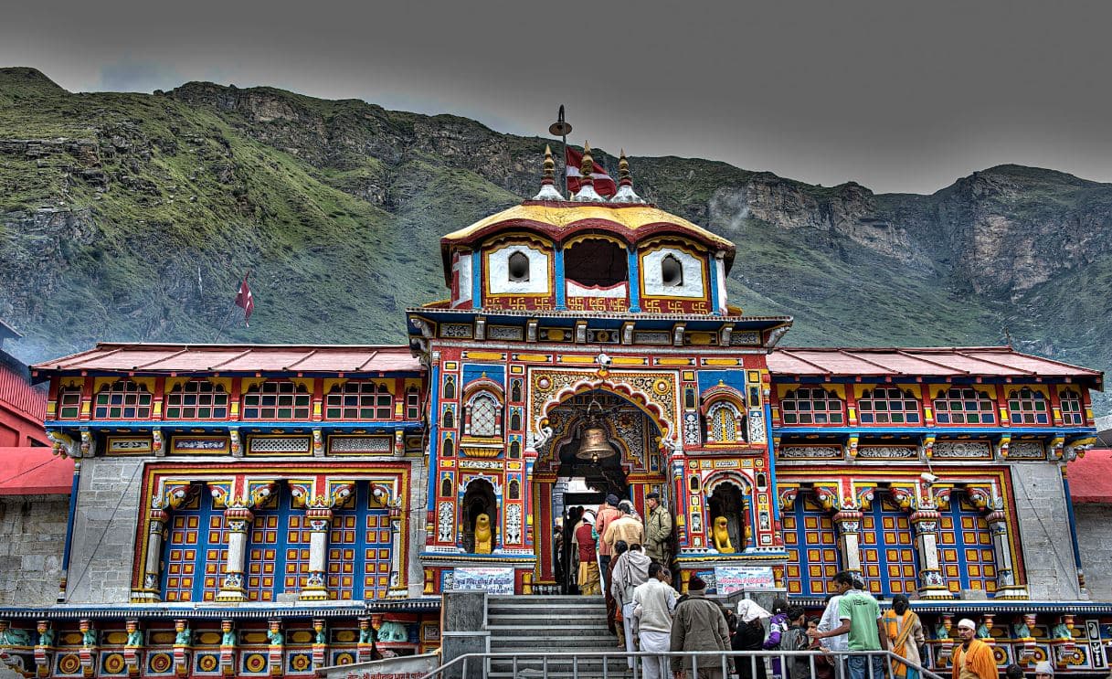 1217x743 About Badrinath Temple