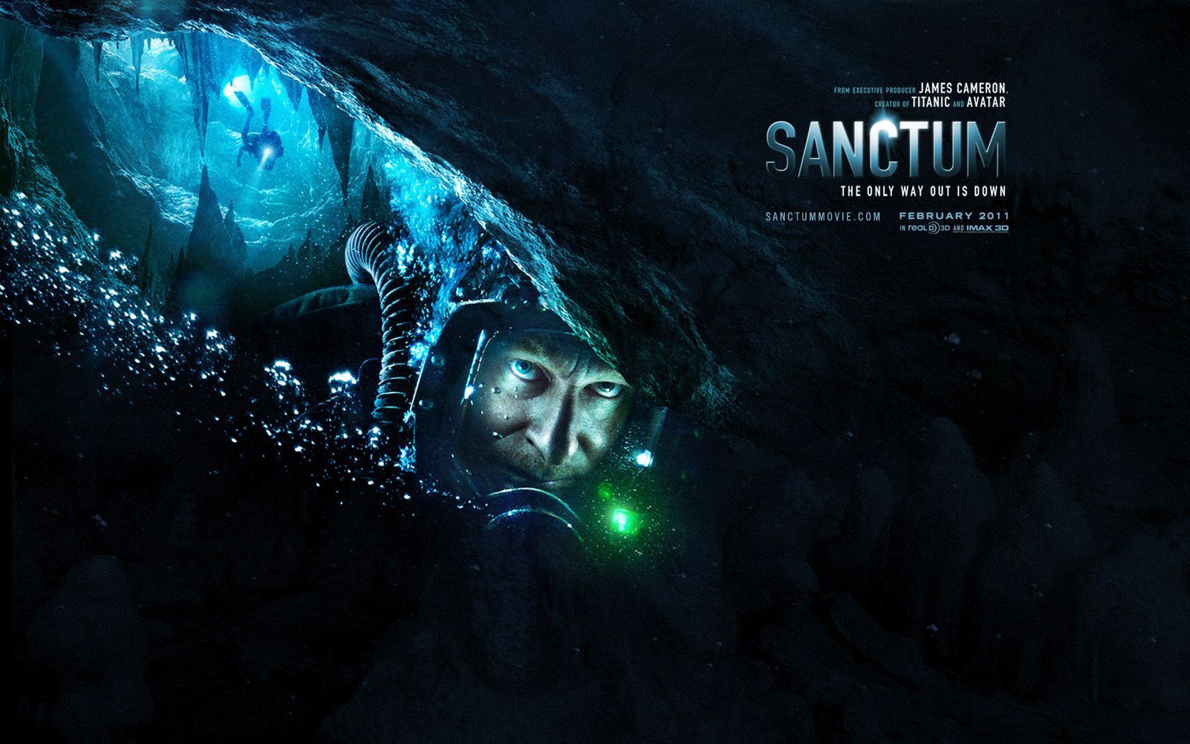 1680x1050 Movie Sanctum Wallpaper