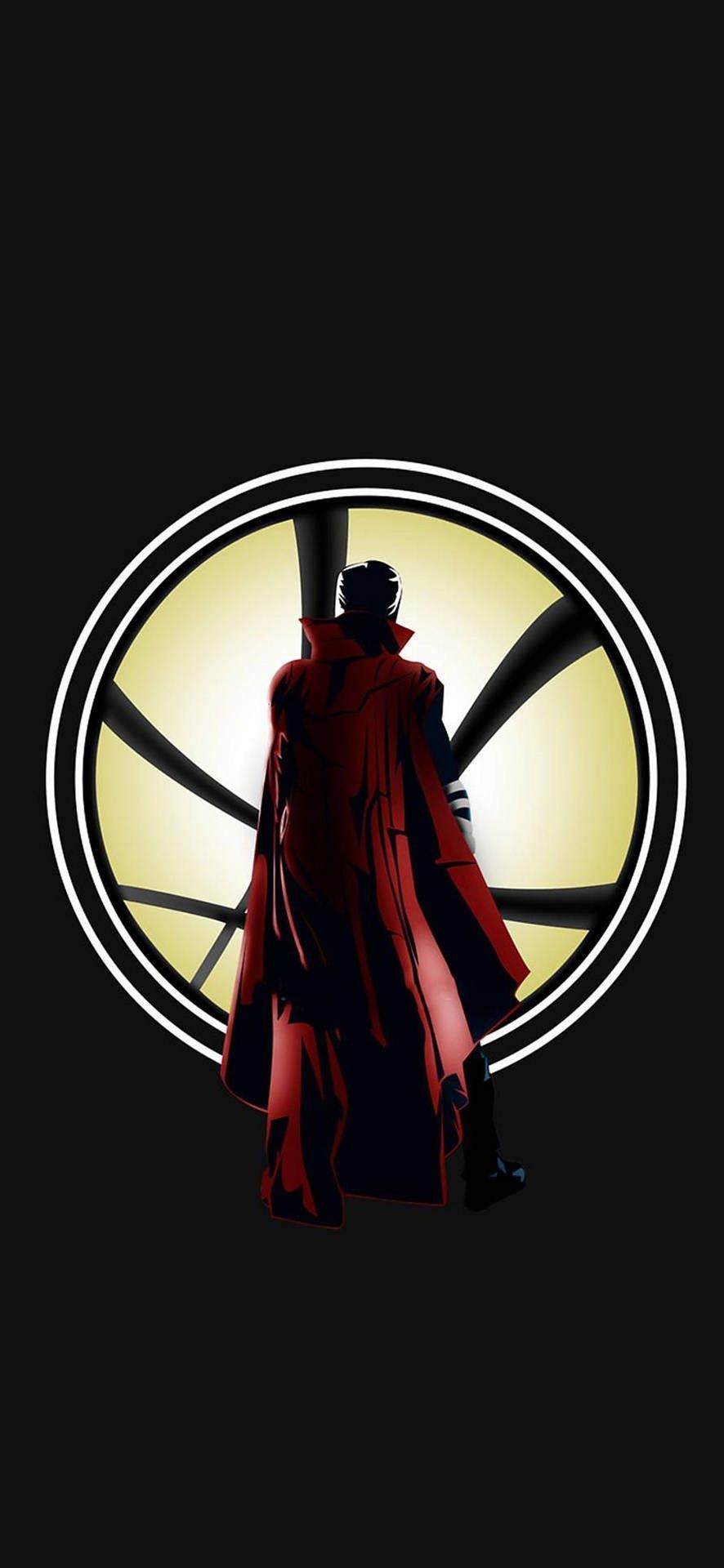 886x1920 Download Dr Strange Yellow Sanctum