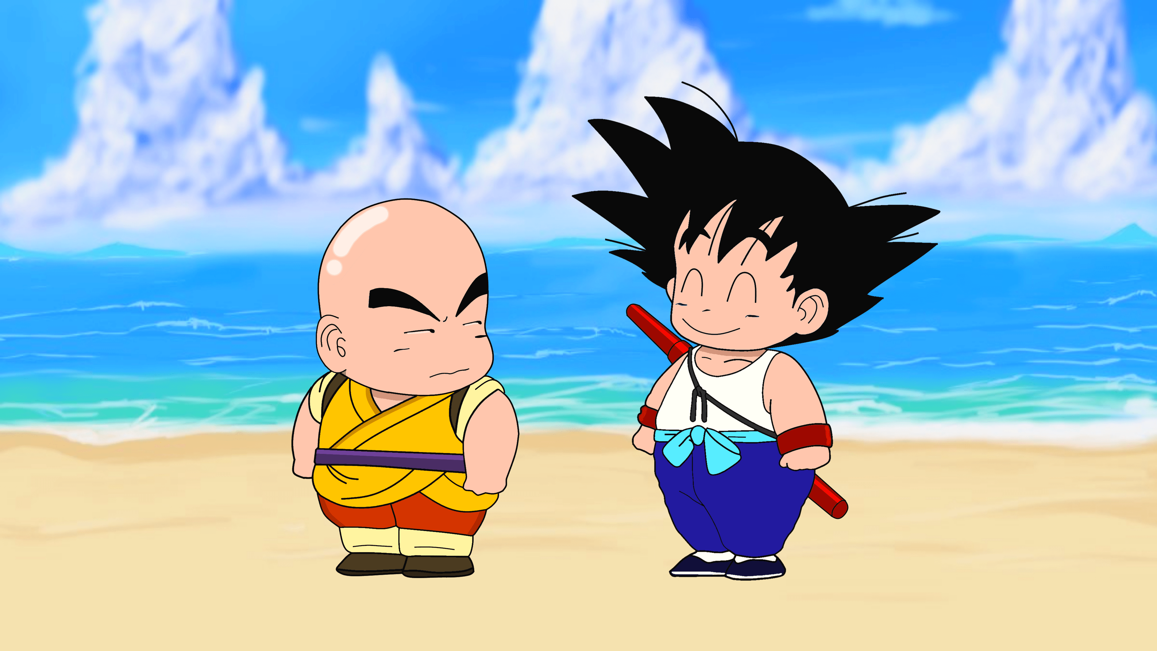 Goku and Krillin Wallpapers - Top Free Goku and Krillin Backgrounds ...