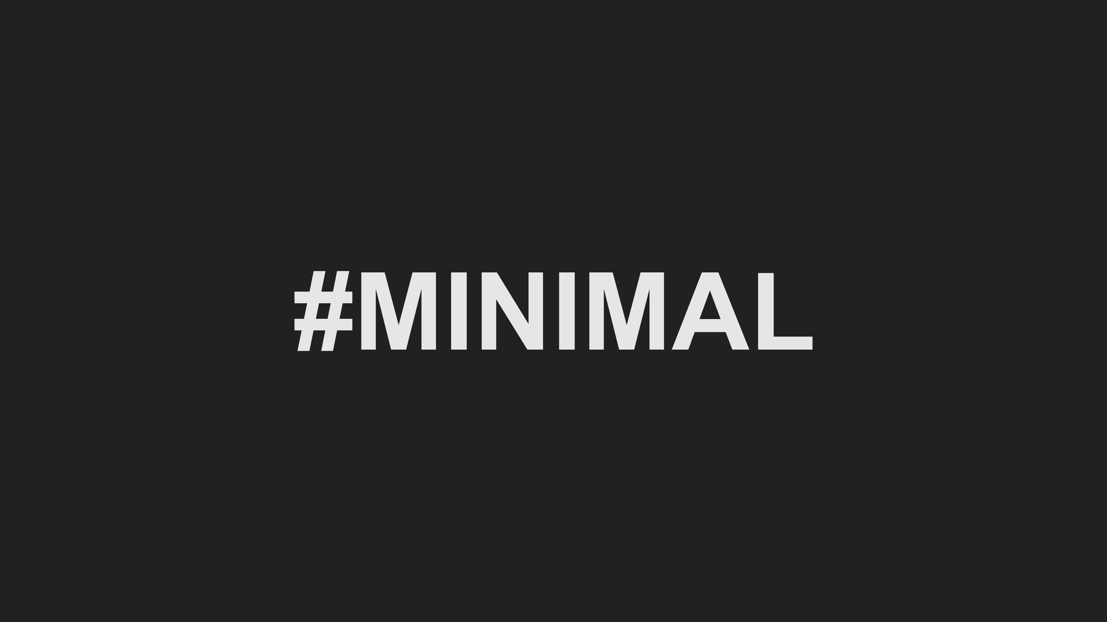 3840x2160 Minimal Typography, HD Typography, 4k Wallpaper, Image