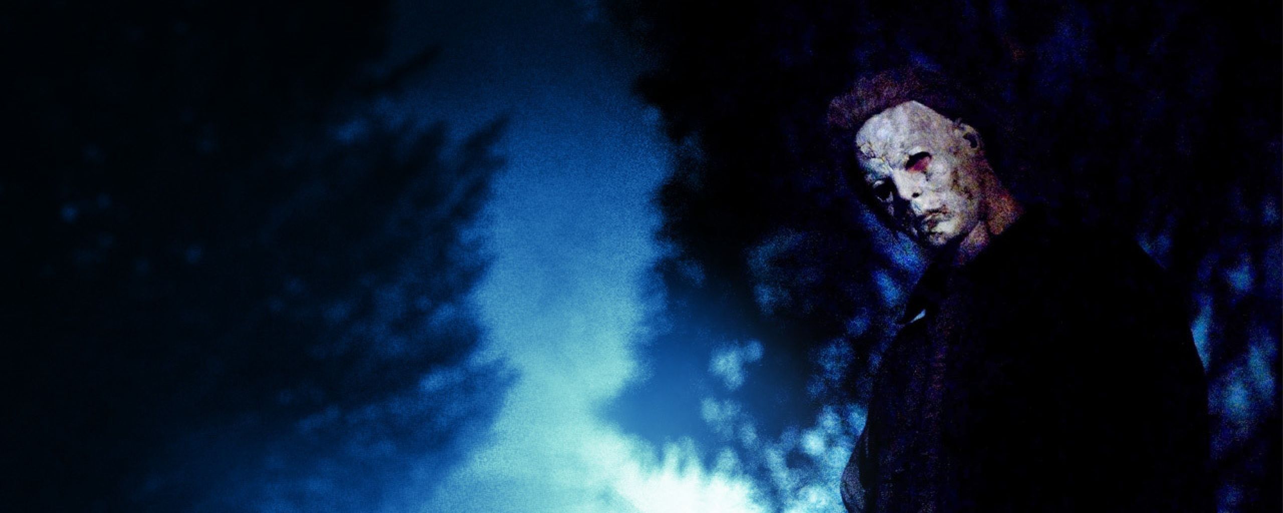 2560x1024 Halloween Dual Monitor Wallpaper