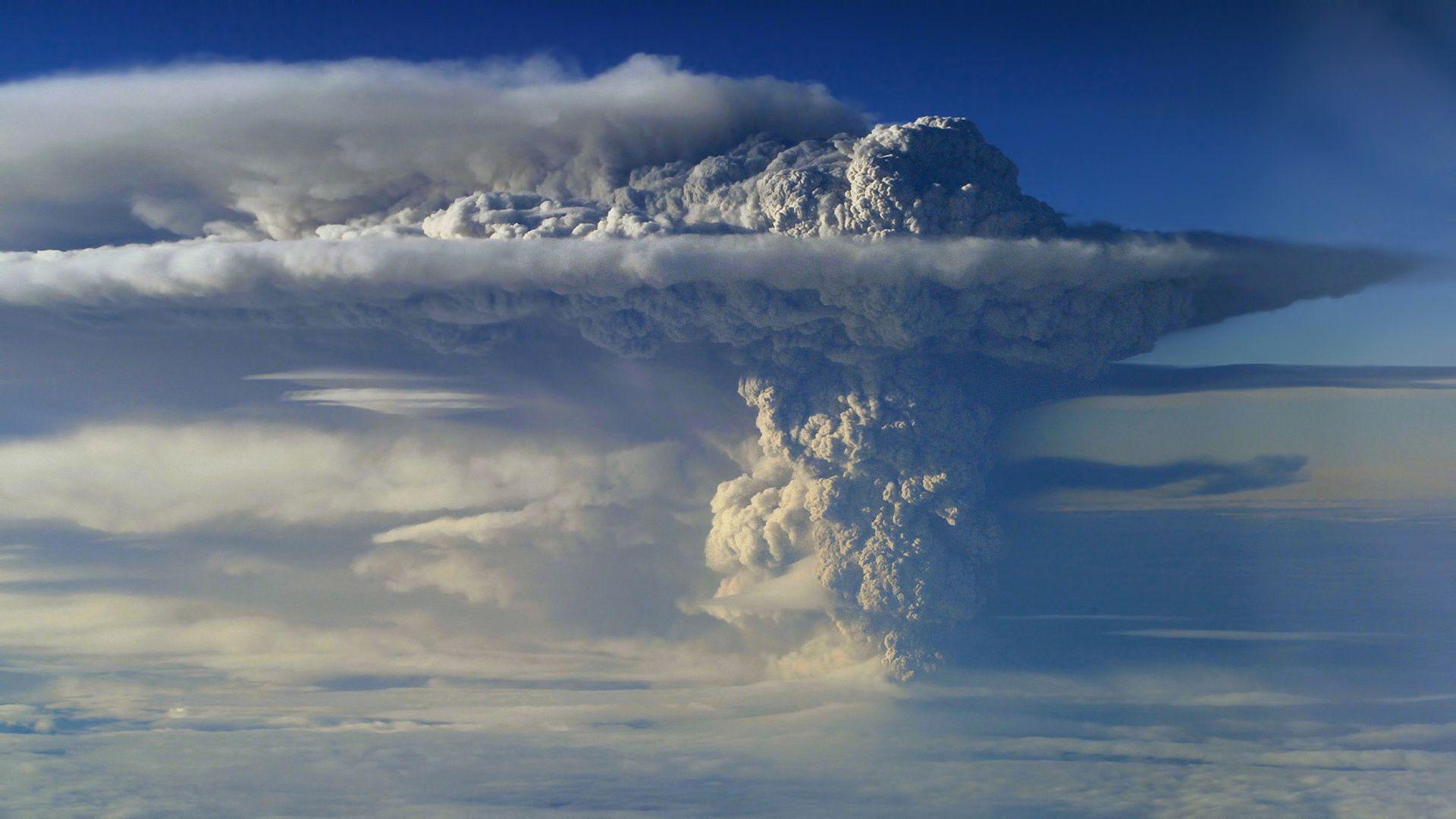 1920x1080 Chile Volcano Explosion Wallpaper and Free Stock