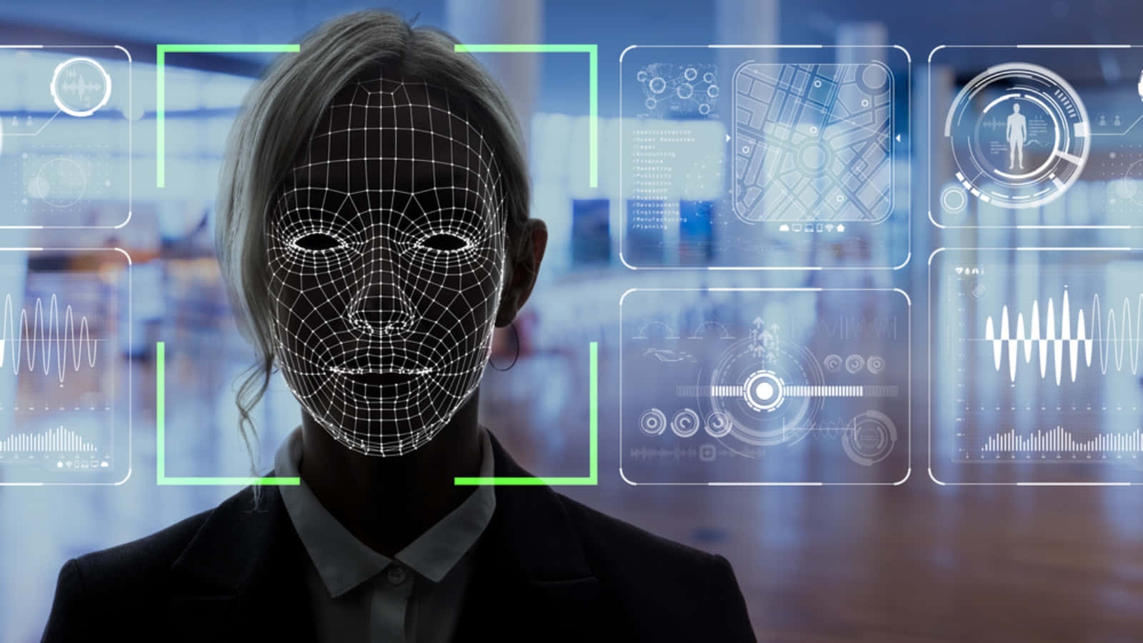1600x900 Face Recognition is Here Wallpaper