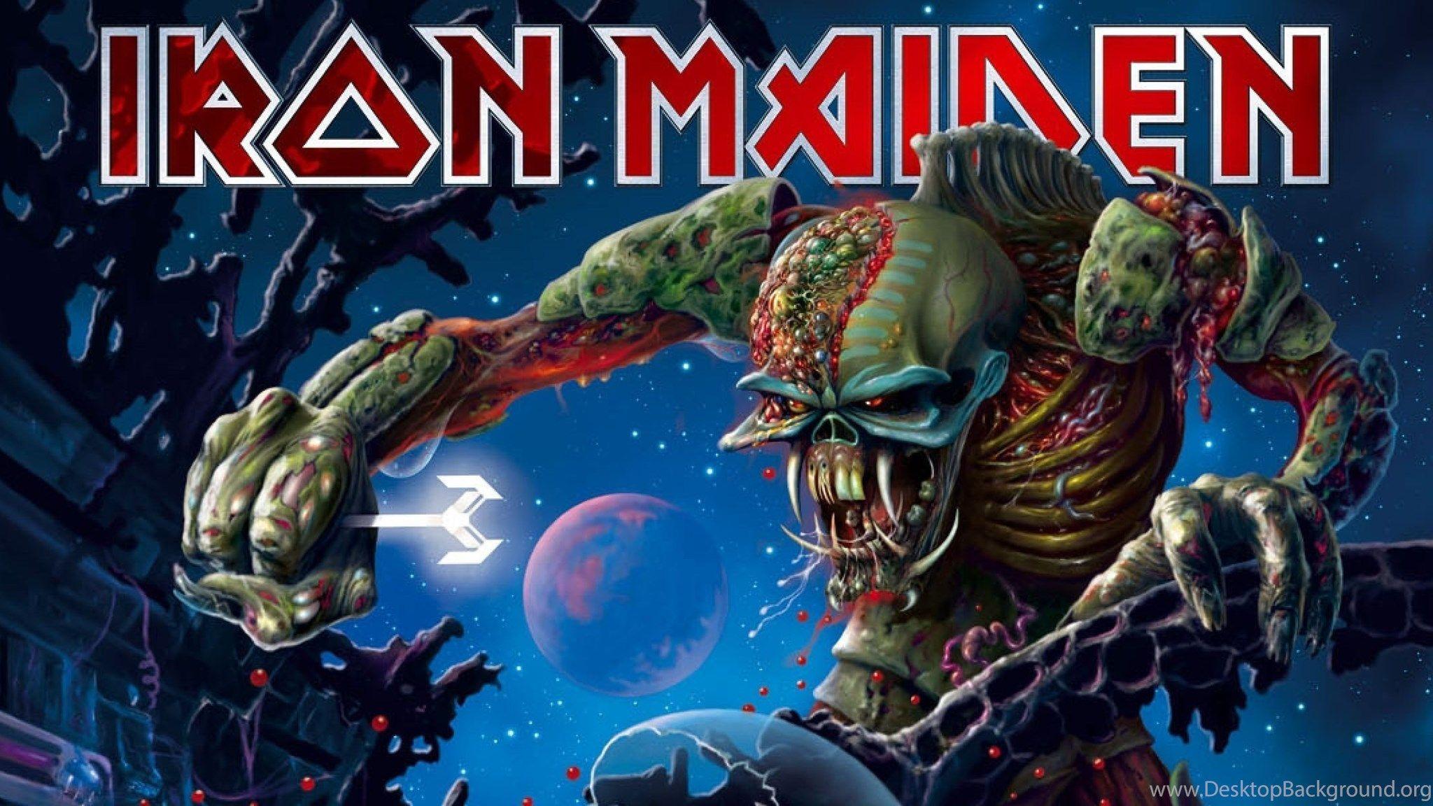 2048x1152 Download Wallpaper 3840x1200 Iron Maiden, Undead, Twilight