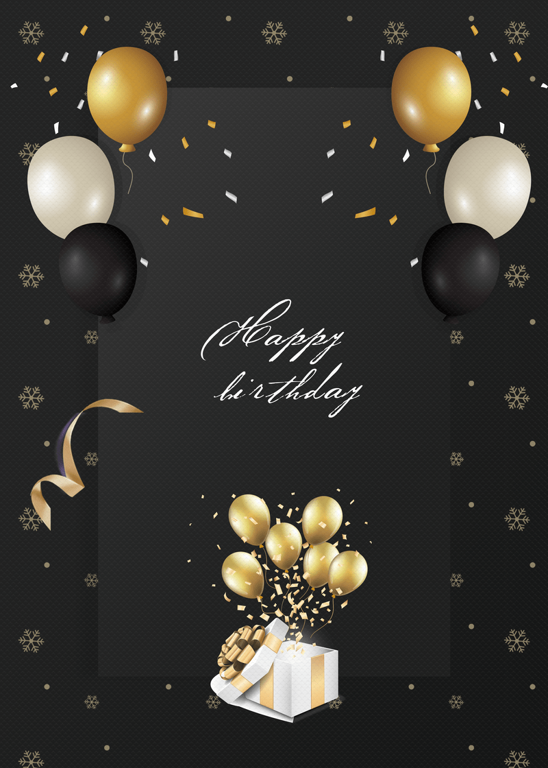 Black Birthday Wallpapers - Top Free Black Birthday Backgrounds ...