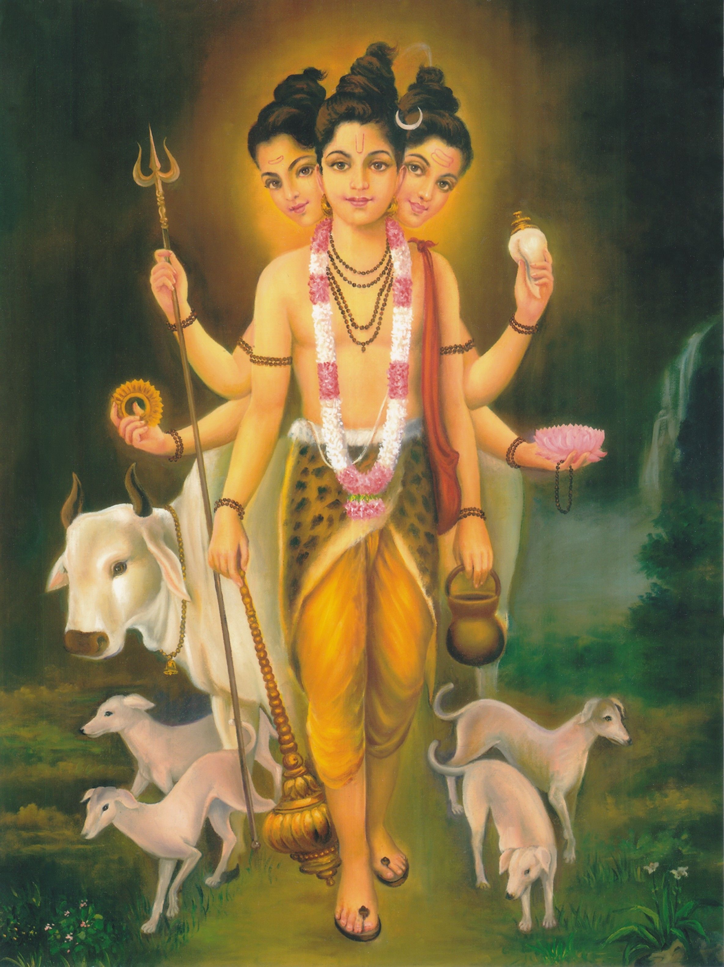 2368x3163 Gurudev Datta Wallpaper