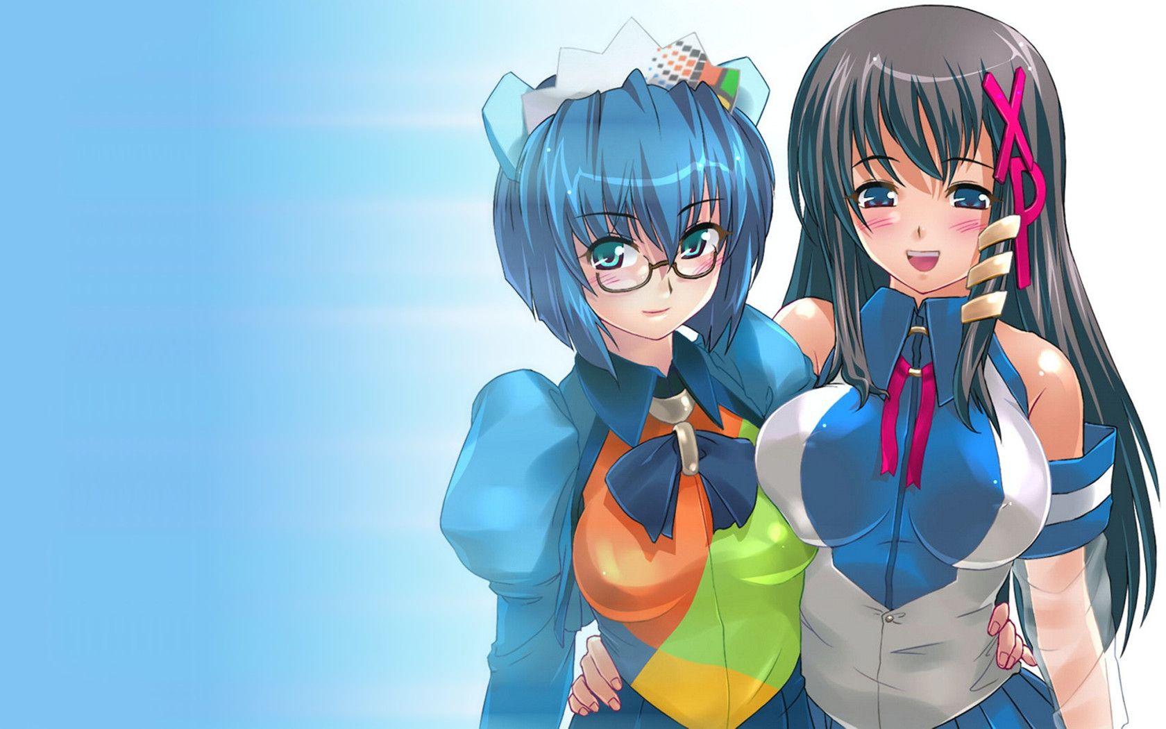 1680x1050 Download Anime Windows Girl Wallpaper 1680x1050