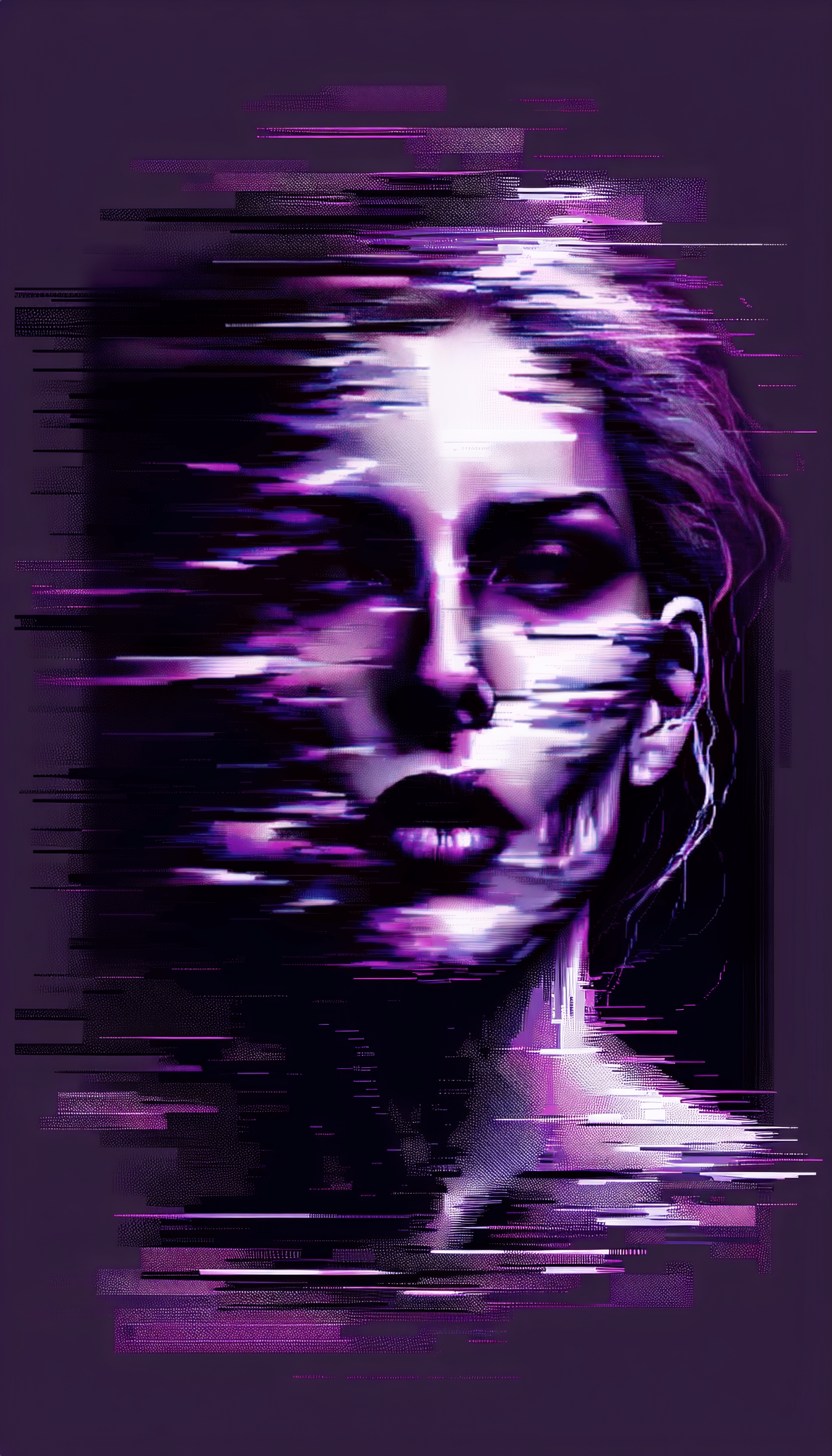 2048x3584 Purple Aesthetic Wallpaper