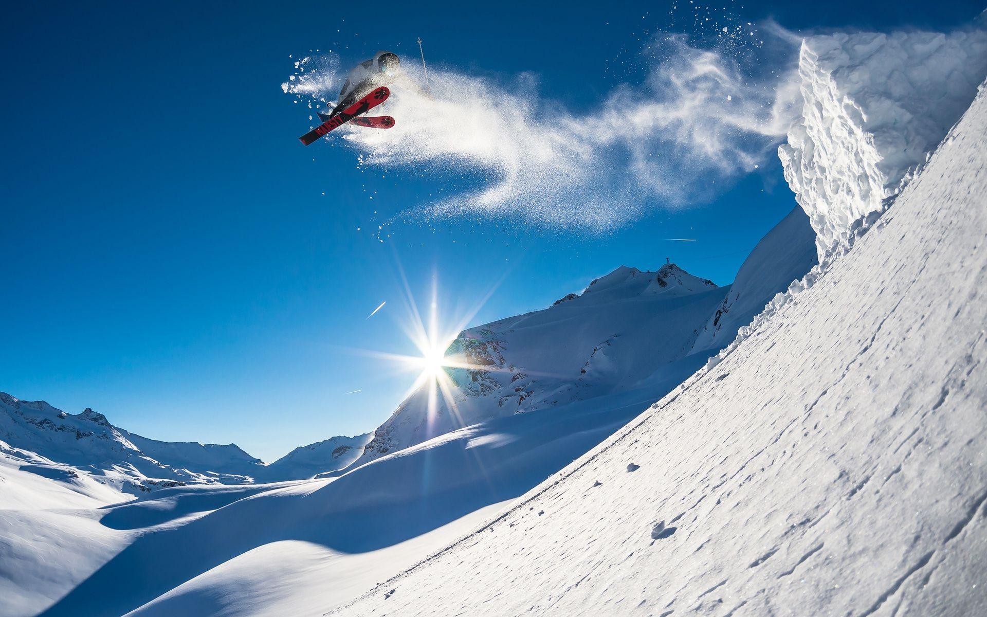Winter sports Mountain skiing skiing snow winter Red Bull extreme  sports HD wallpaper  Peakpx