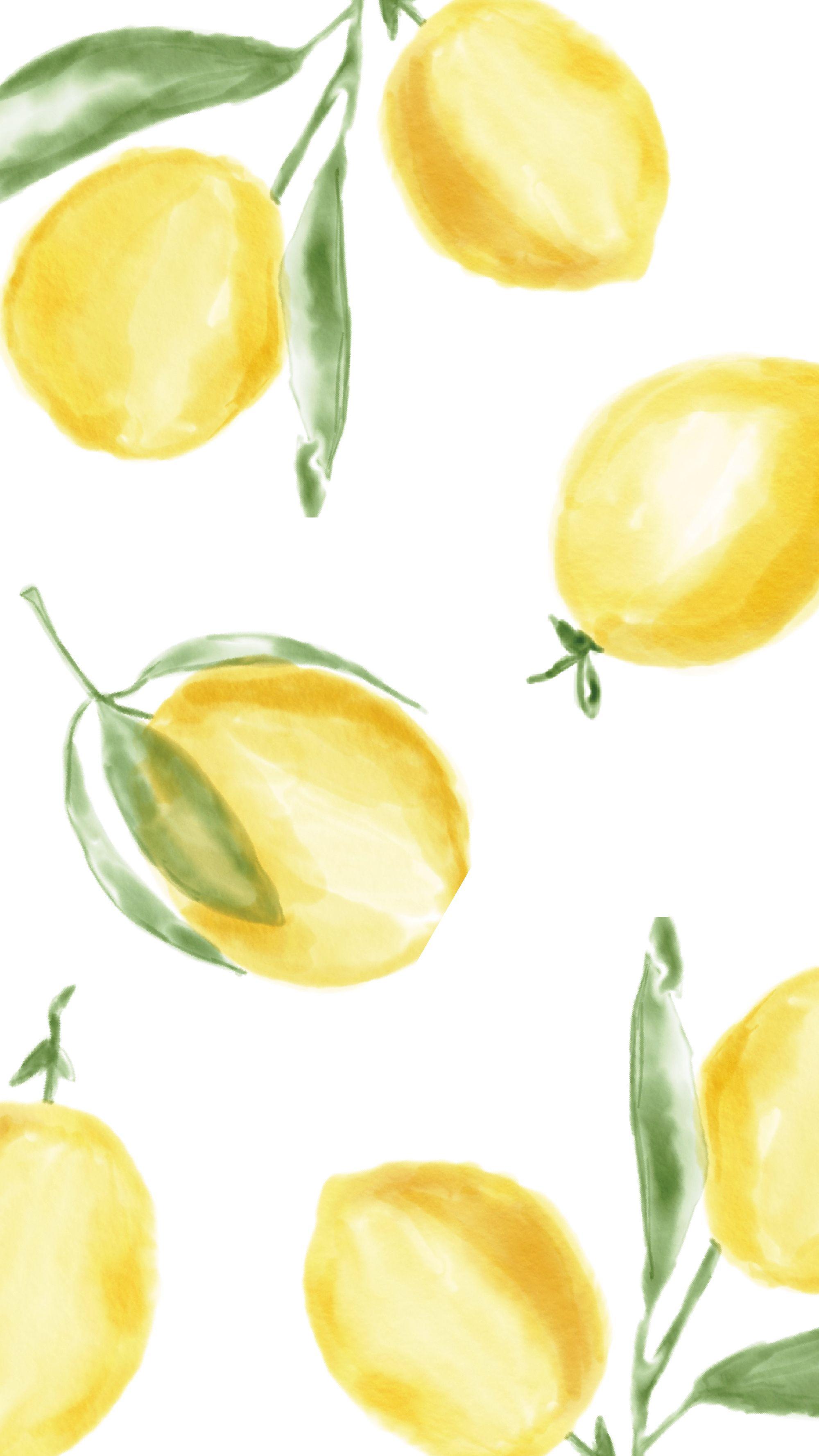 2000x3556 Lemon Wallpaper